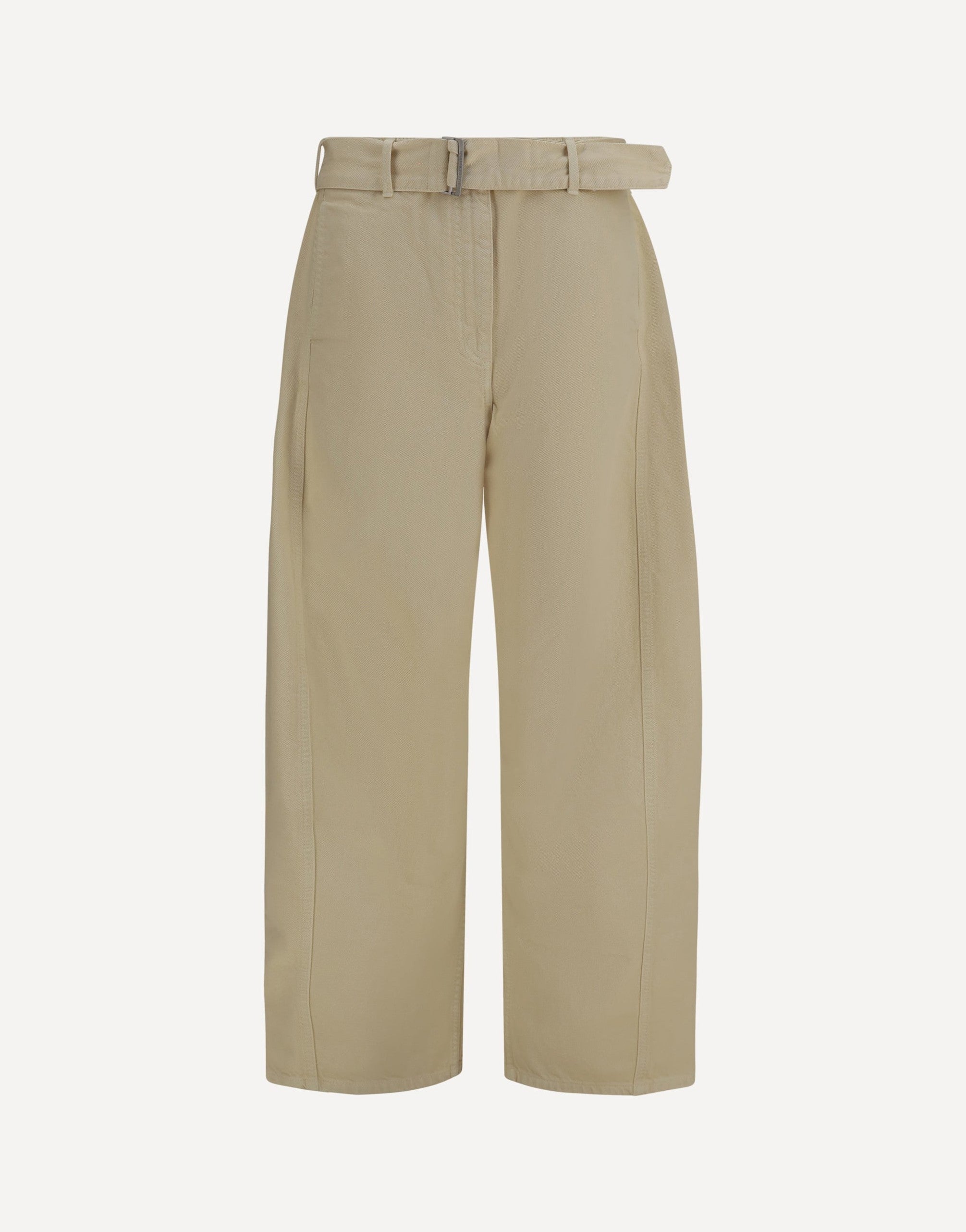 Magda Butrym Wide-Leg Denim Pants With Belt