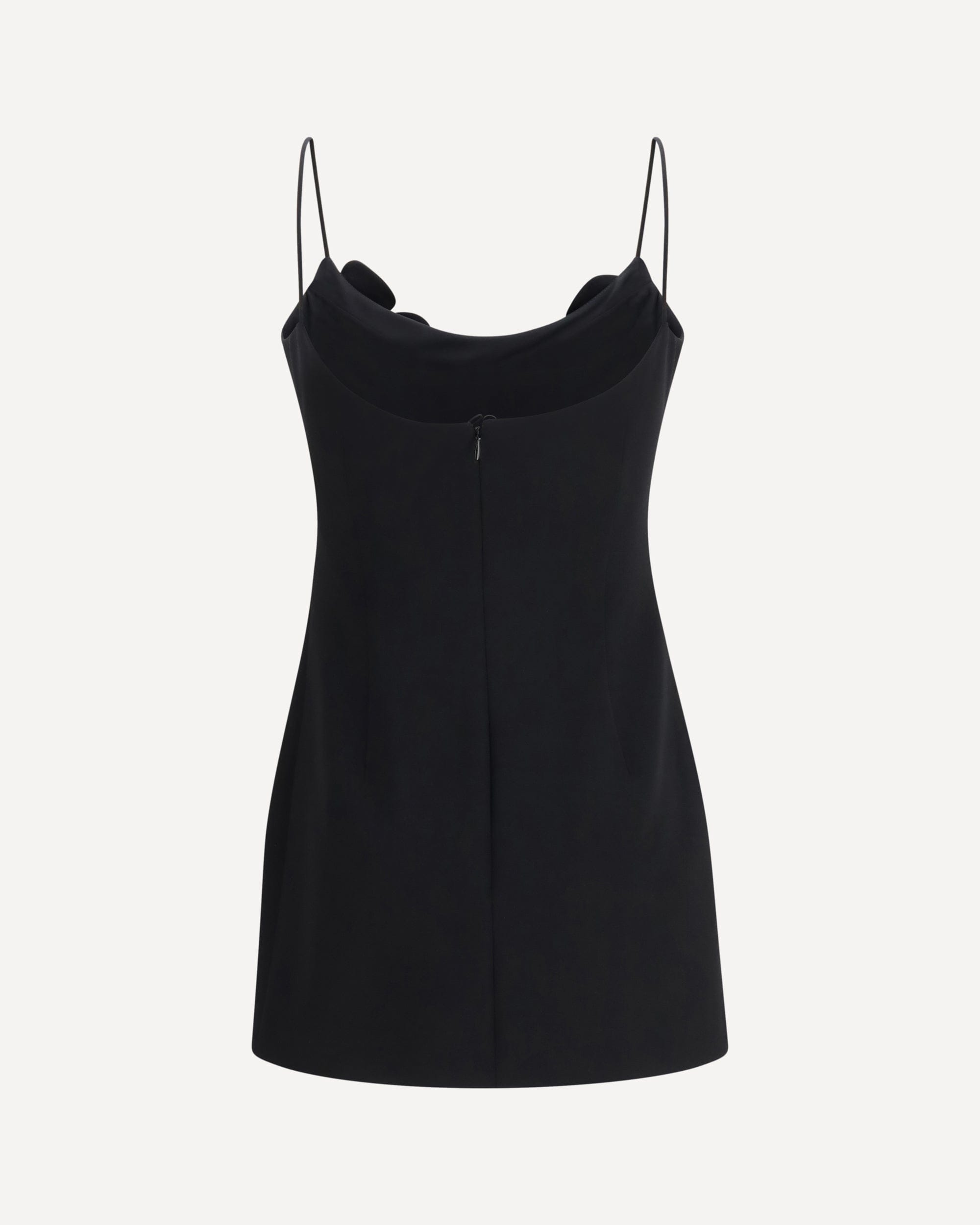 Magda Butrym Wool-Blend Mini Dress With Ruffle Neckline - alternate view