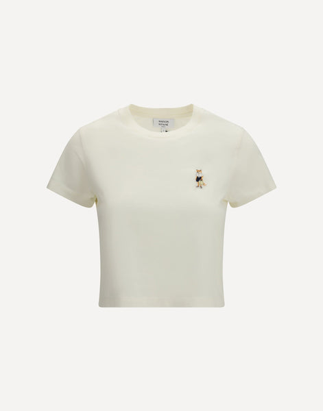 Maison Kitsuné Baby Fox Cotton T-Shirt | Sendegaro UK