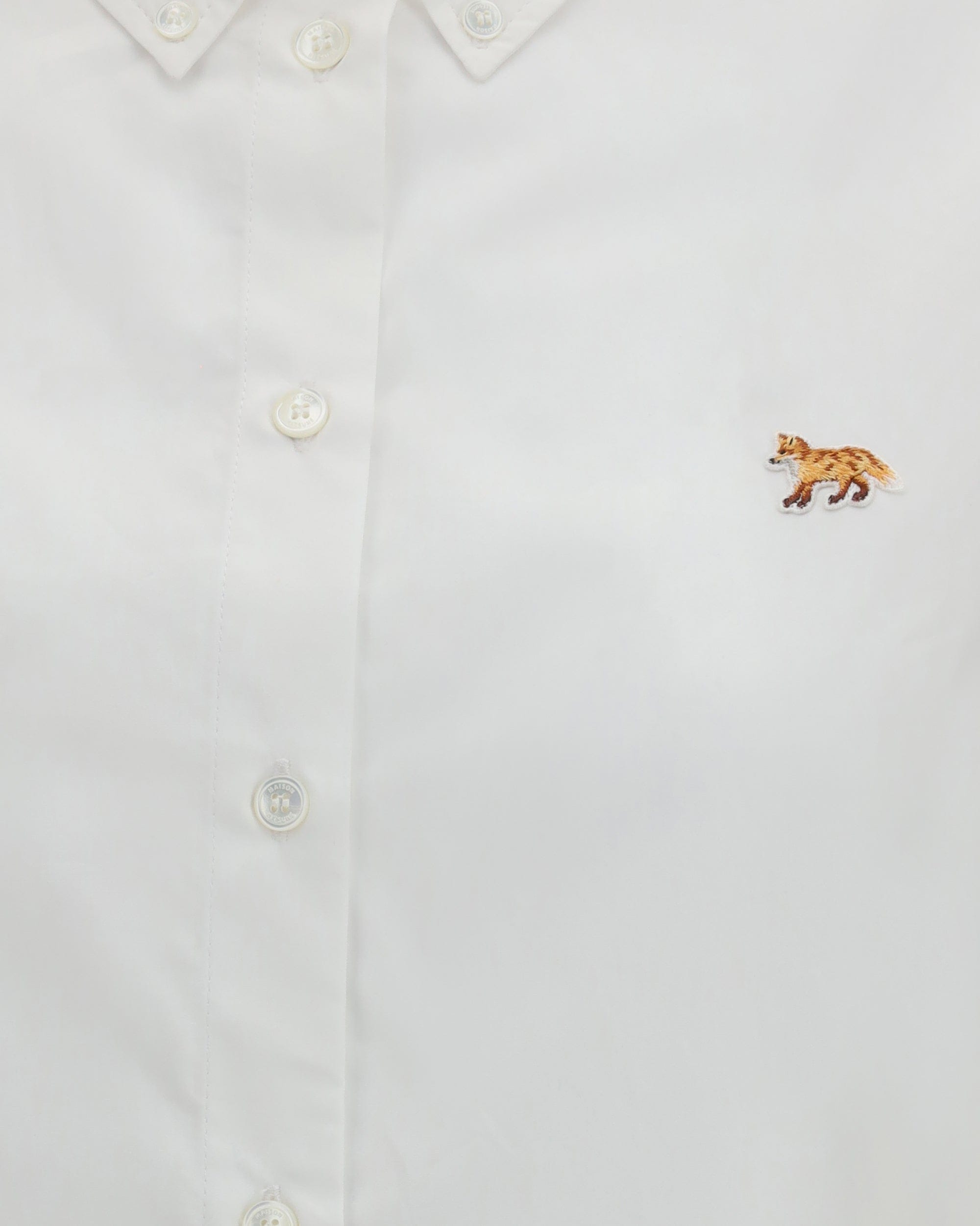 Maison Kitsuné Baby Fox Cropped Shirt