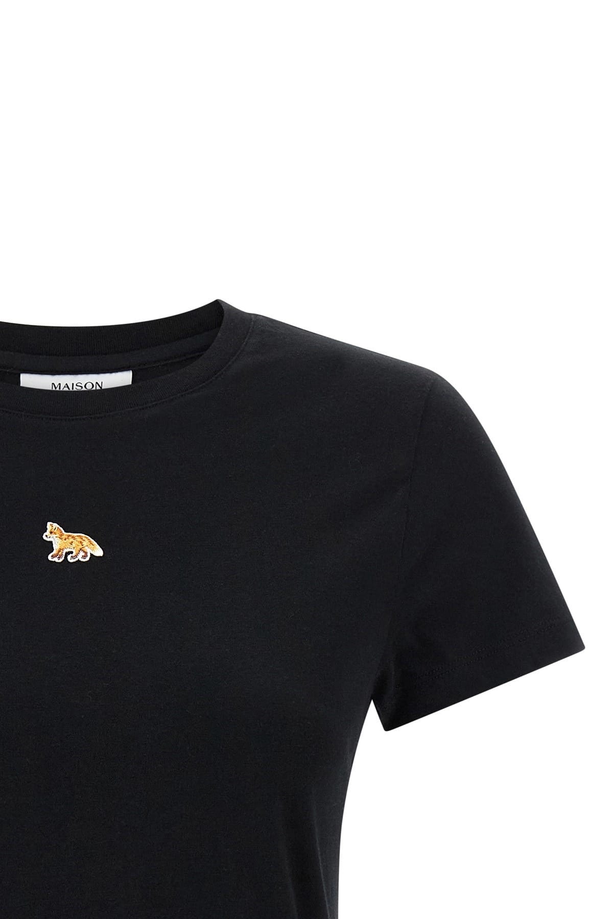 Maison Kitsuné Baby Fox Cropped T-Shirt