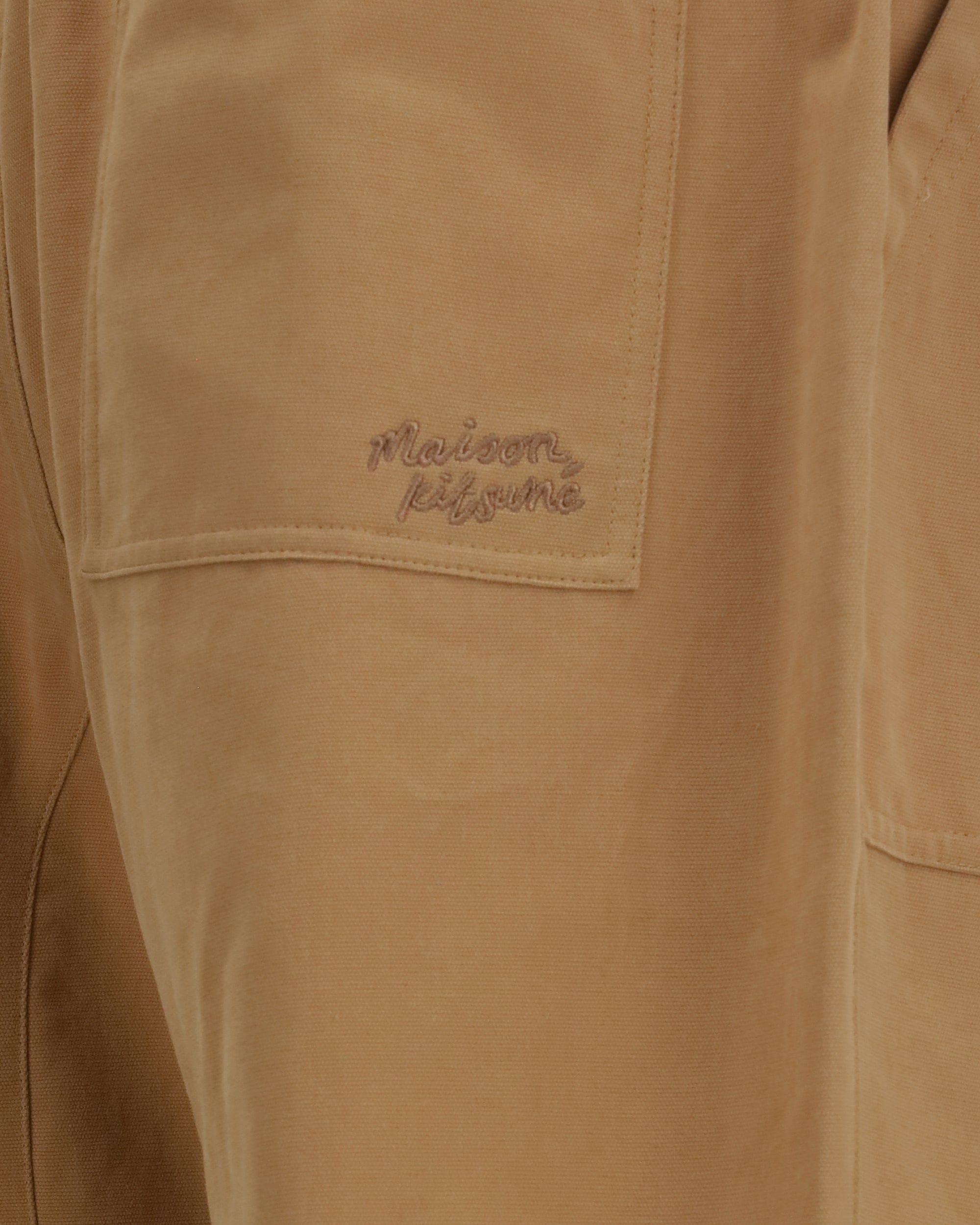 Maison Kitsuné Maison Kitsuné Cotton Canvas Workwear Pants
