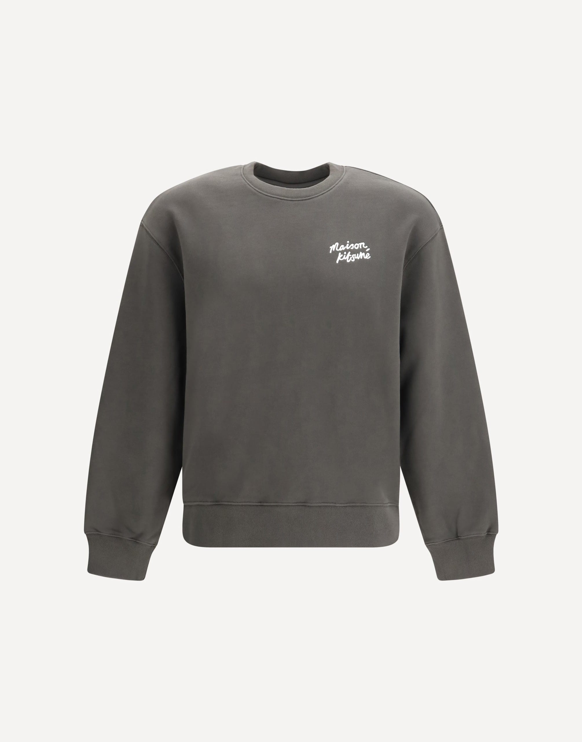 Maison Kitsuné Cotton Sweatshirt With Logo Print