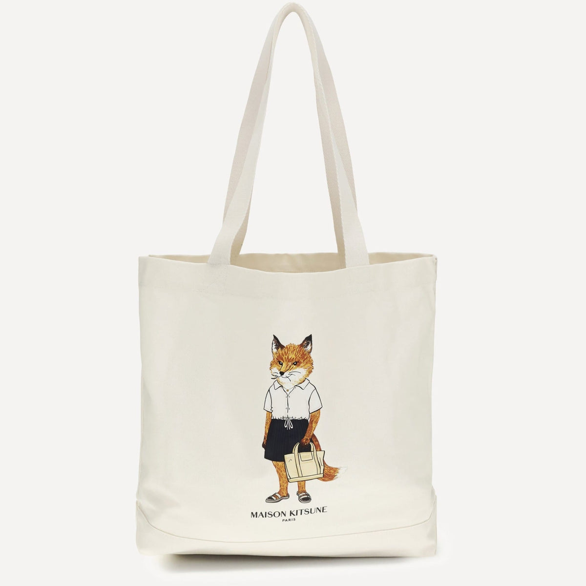 Maison Kitsuné Dressed Fox Tote Bag | Sendegaro