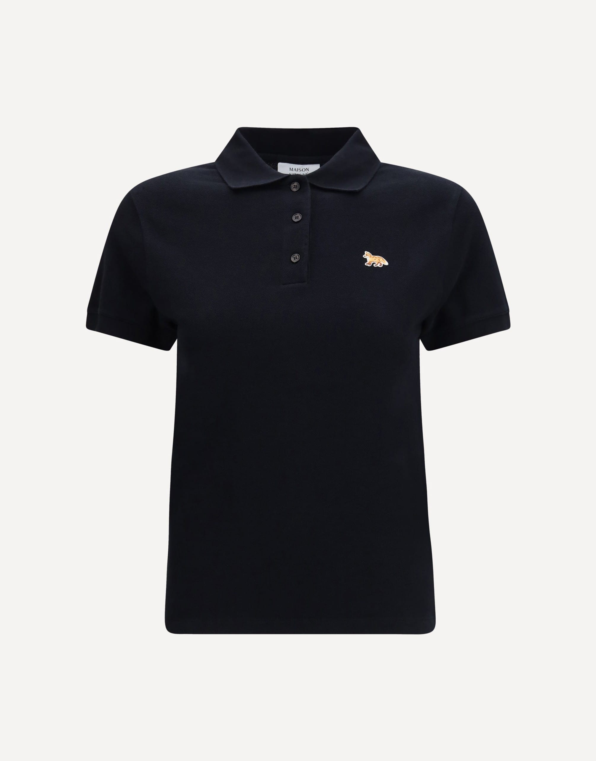 Maison Kitsuné Fox Embroidered Polo Shirt