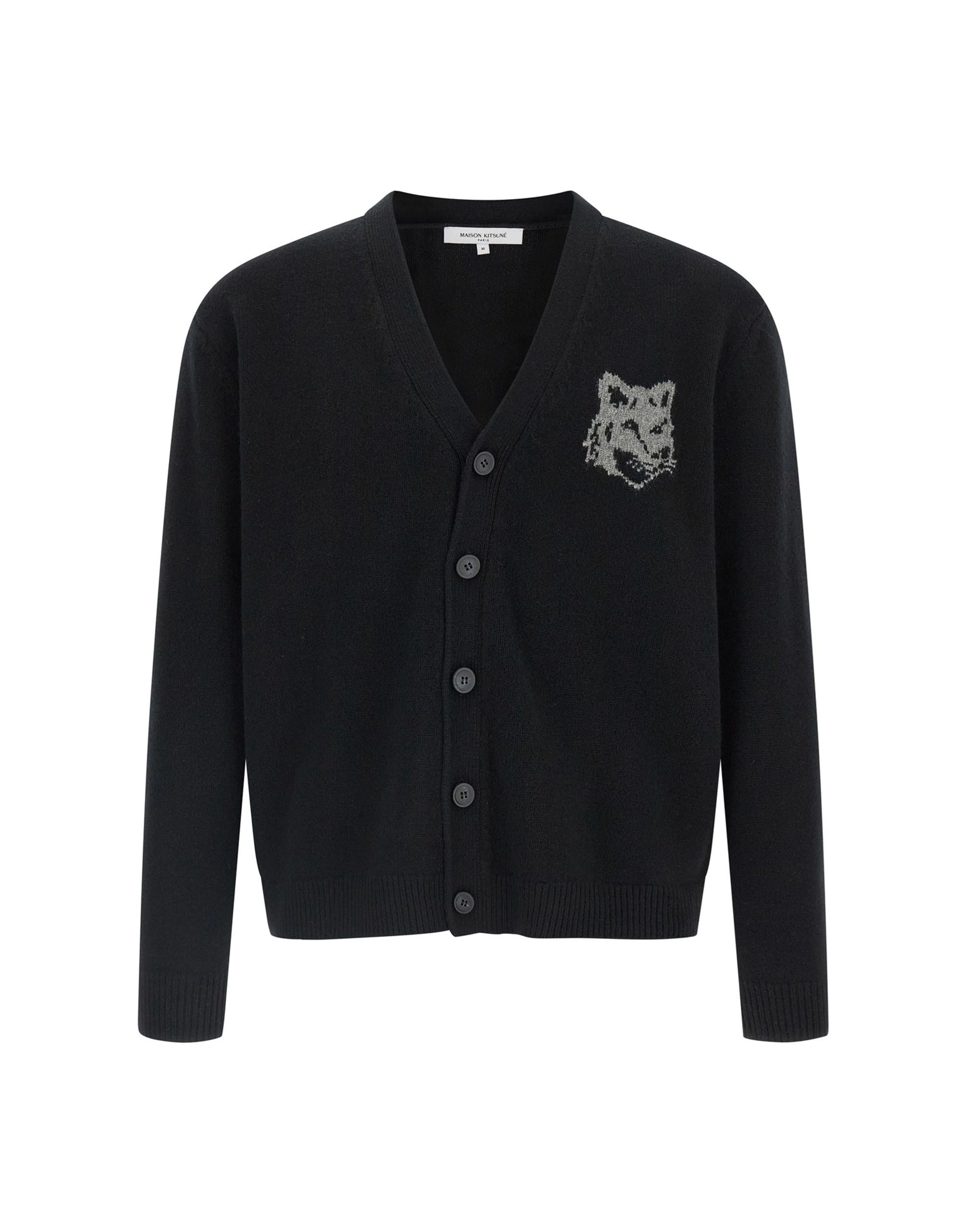 Maison Kitsuné Maison Kitsuné Fox Head Cardigan