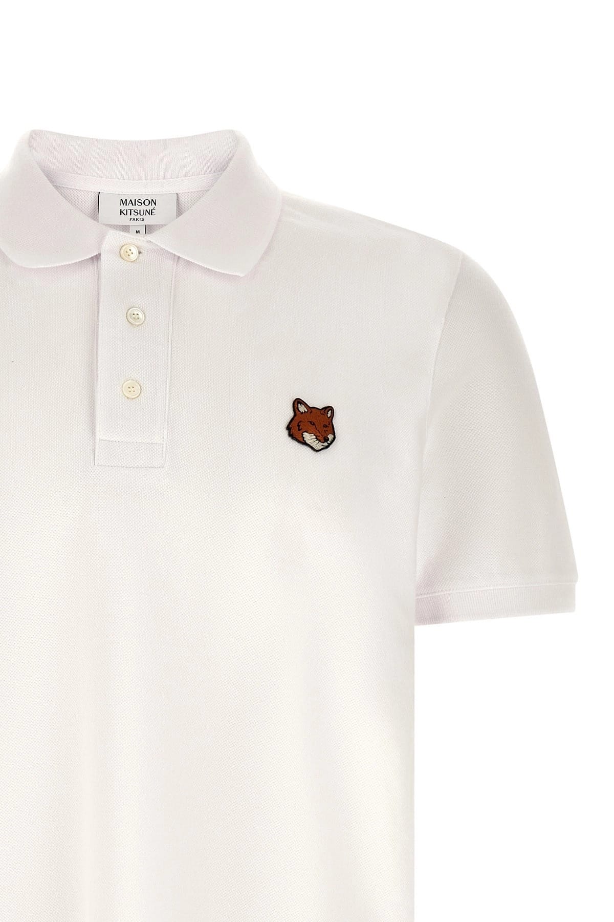 Maison Kitsuné Maison Kitsuné Fox Head Polo Shirt