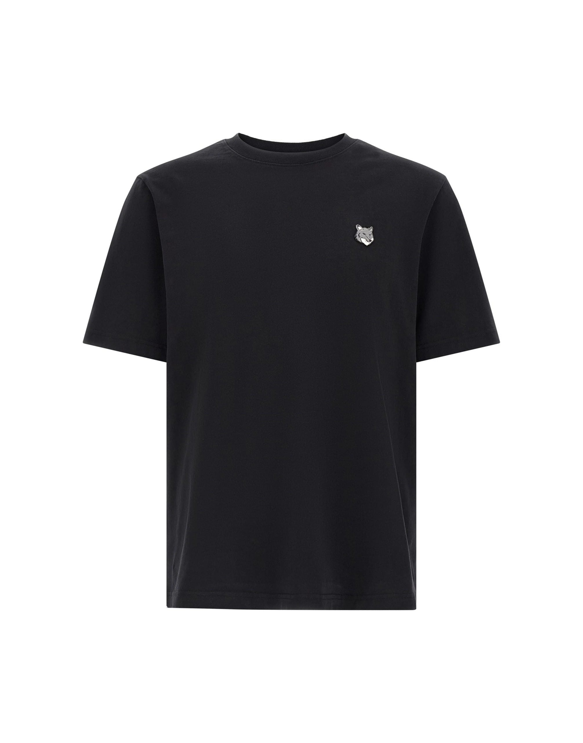 Maison Kitsuné Maison Kitsuné Grey Fox Head T-Shirt