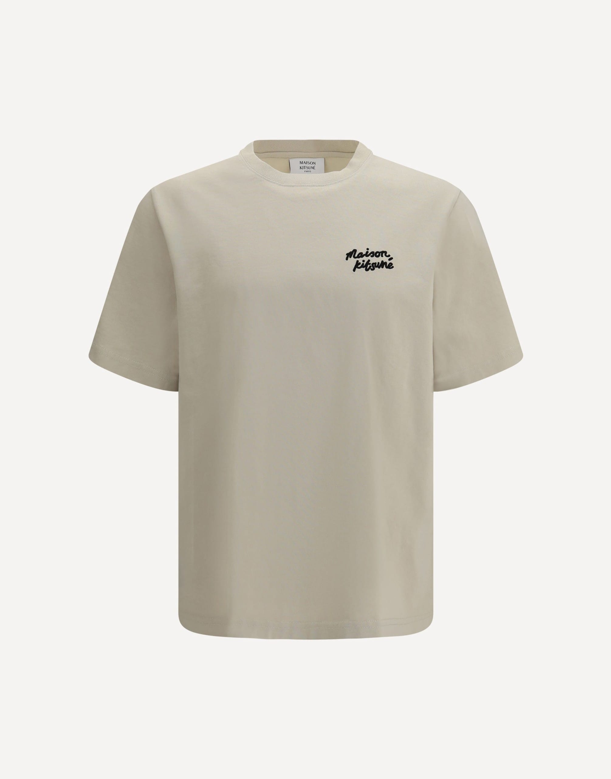 Maison Kitsuné Handwriting Comfort T-Shirt Cotton Jersey