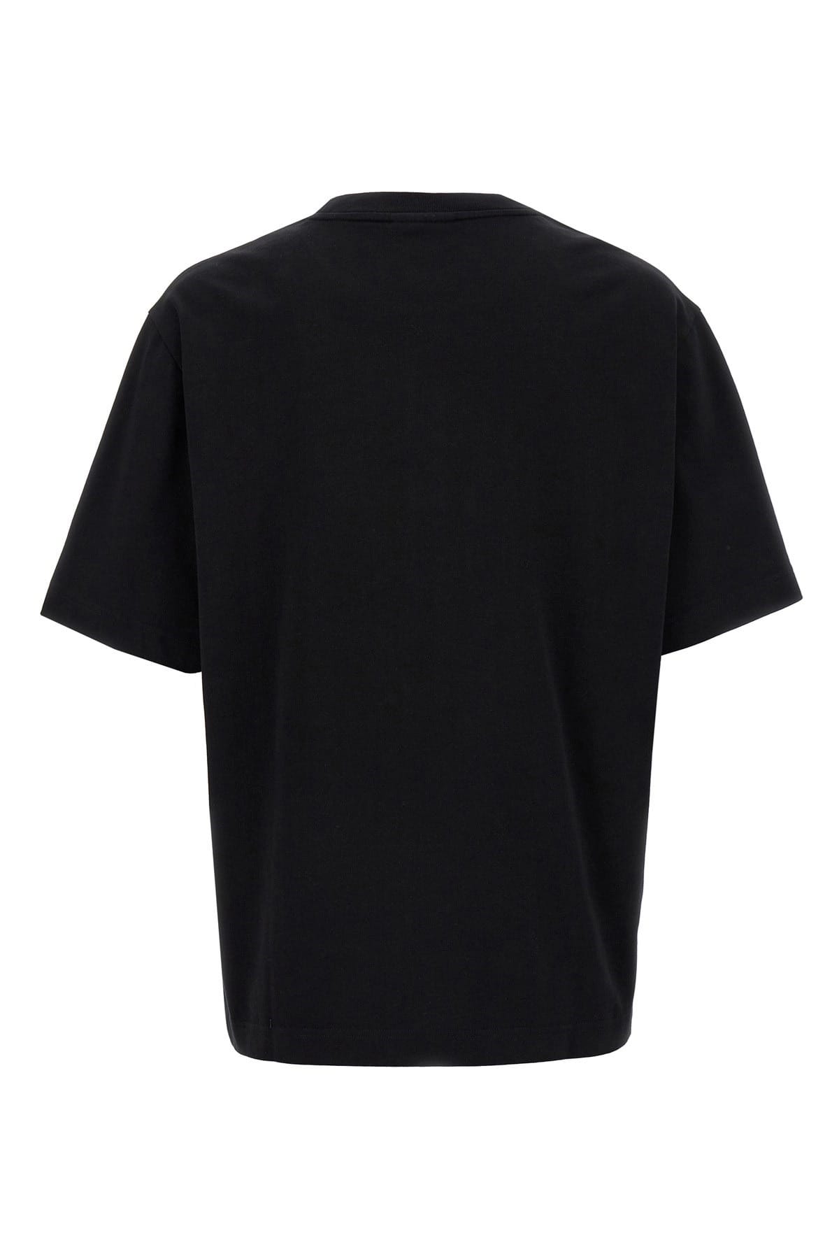 Maison Kitsuné Ruimvallend logo-borduursel T-shirt - alternate view