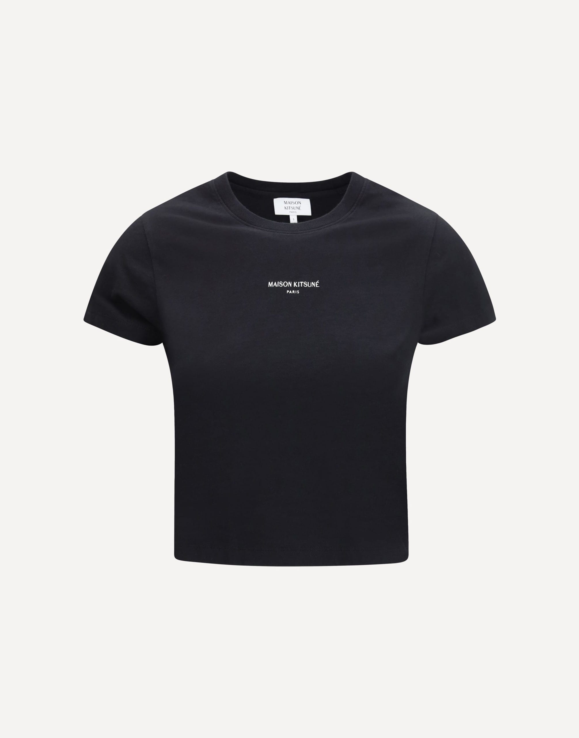 Maison Kitsuné Paris Baby Cropped T-Shirt