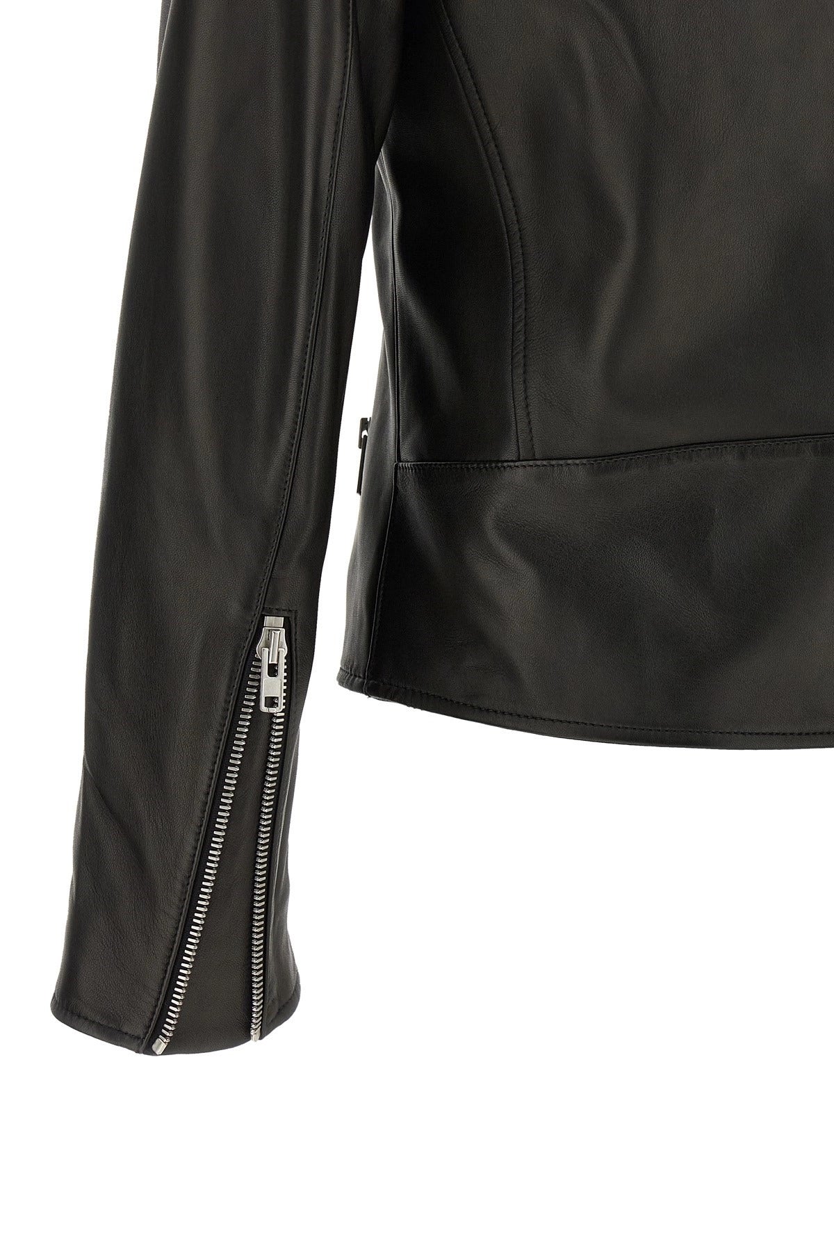 جاكيت جلدي 5-Zip من Maison Margiela