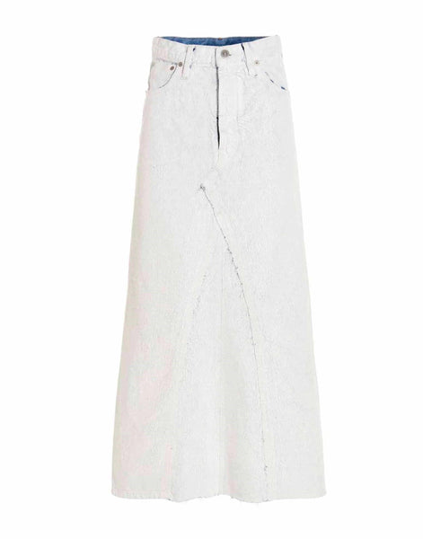 maison margiela スカート Maison Margiela ビアンケットデニムスカート | Sendegaro JP