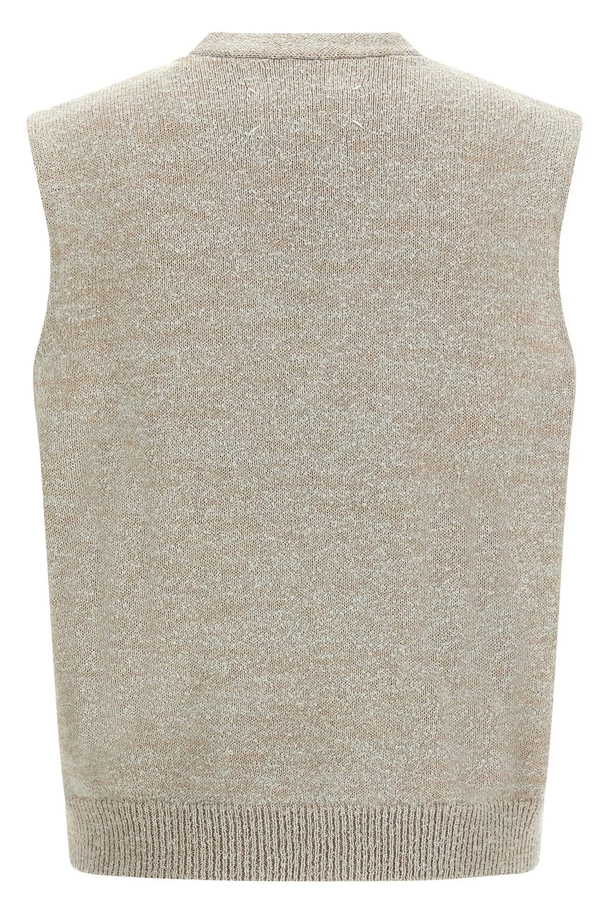 Maison Margiela Maison Margiela Bouclé Knit Vest