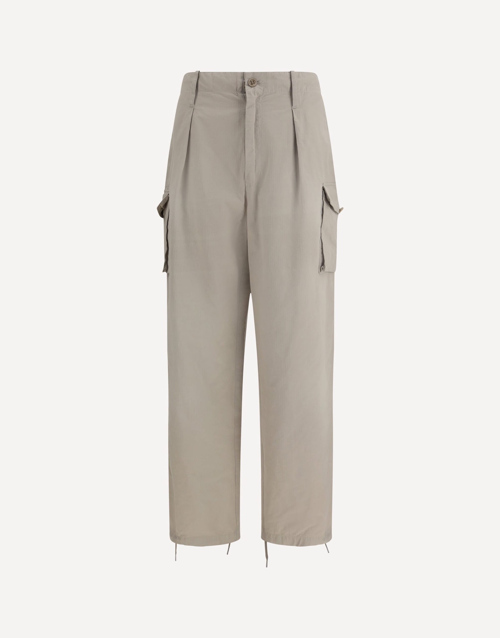 Maison Margiela Cargo Pants In Textured Cotton