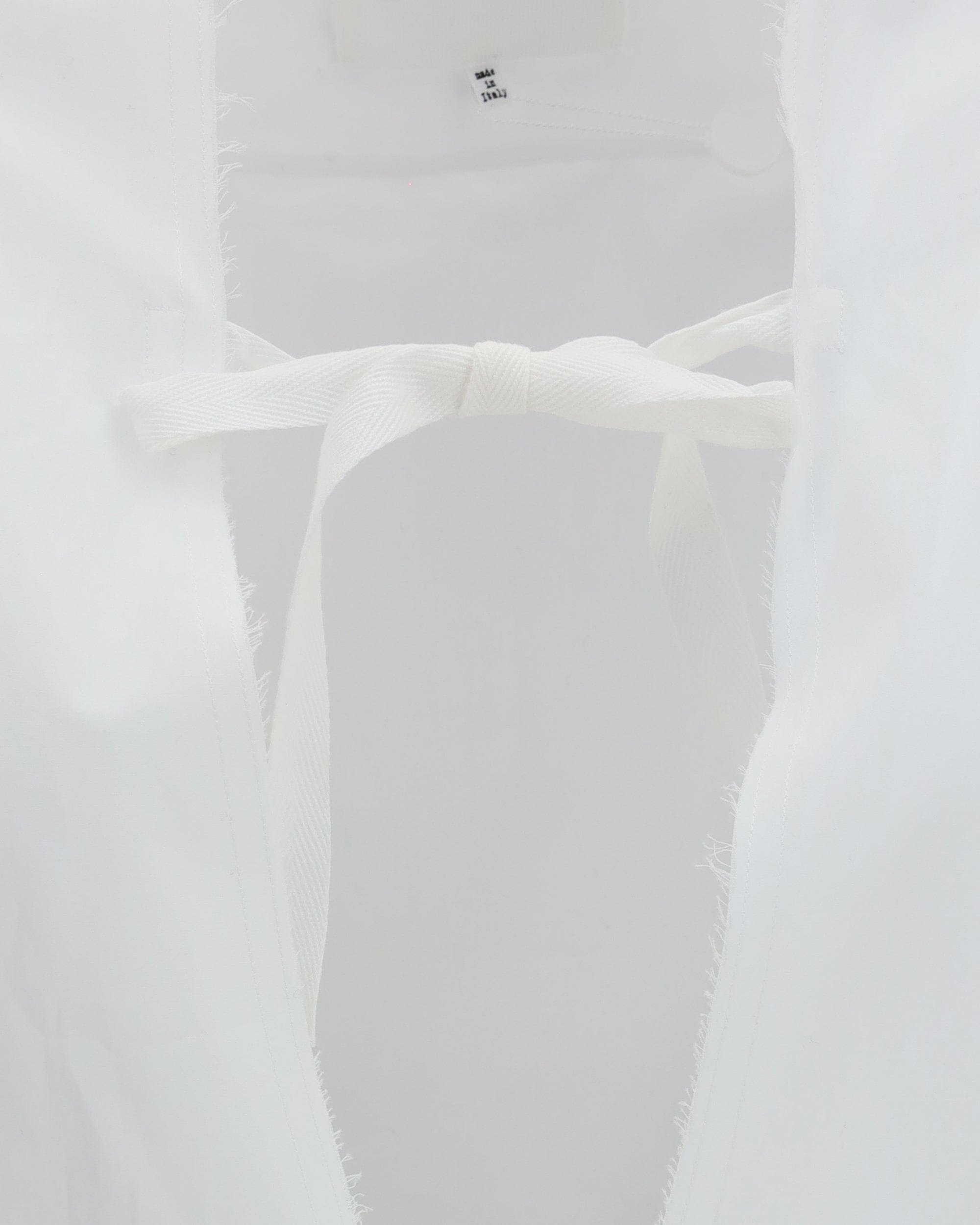 Maison Margiela Cotton Shirt With Bow