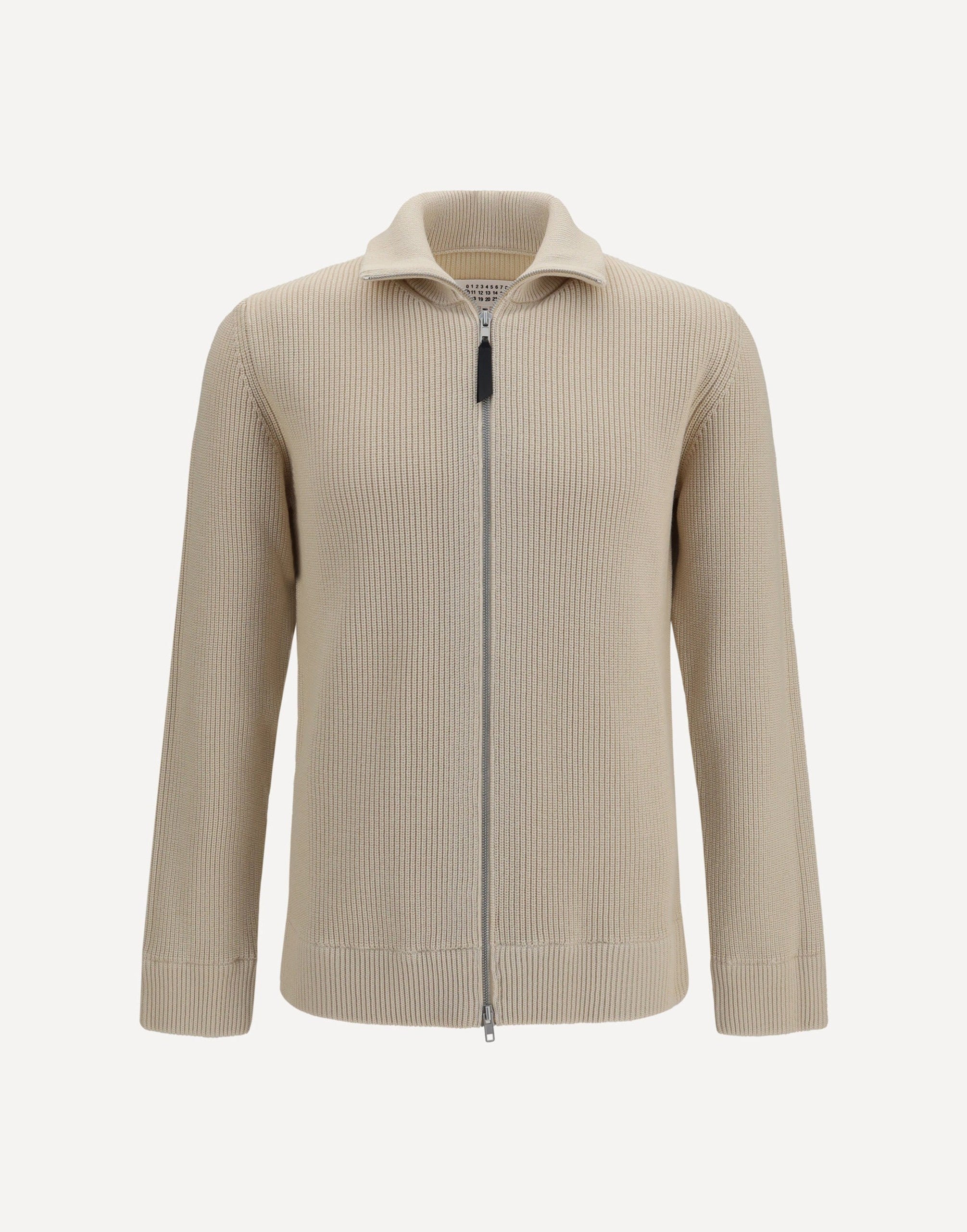 Maison Margiela Cotton Zip-Up Sweater