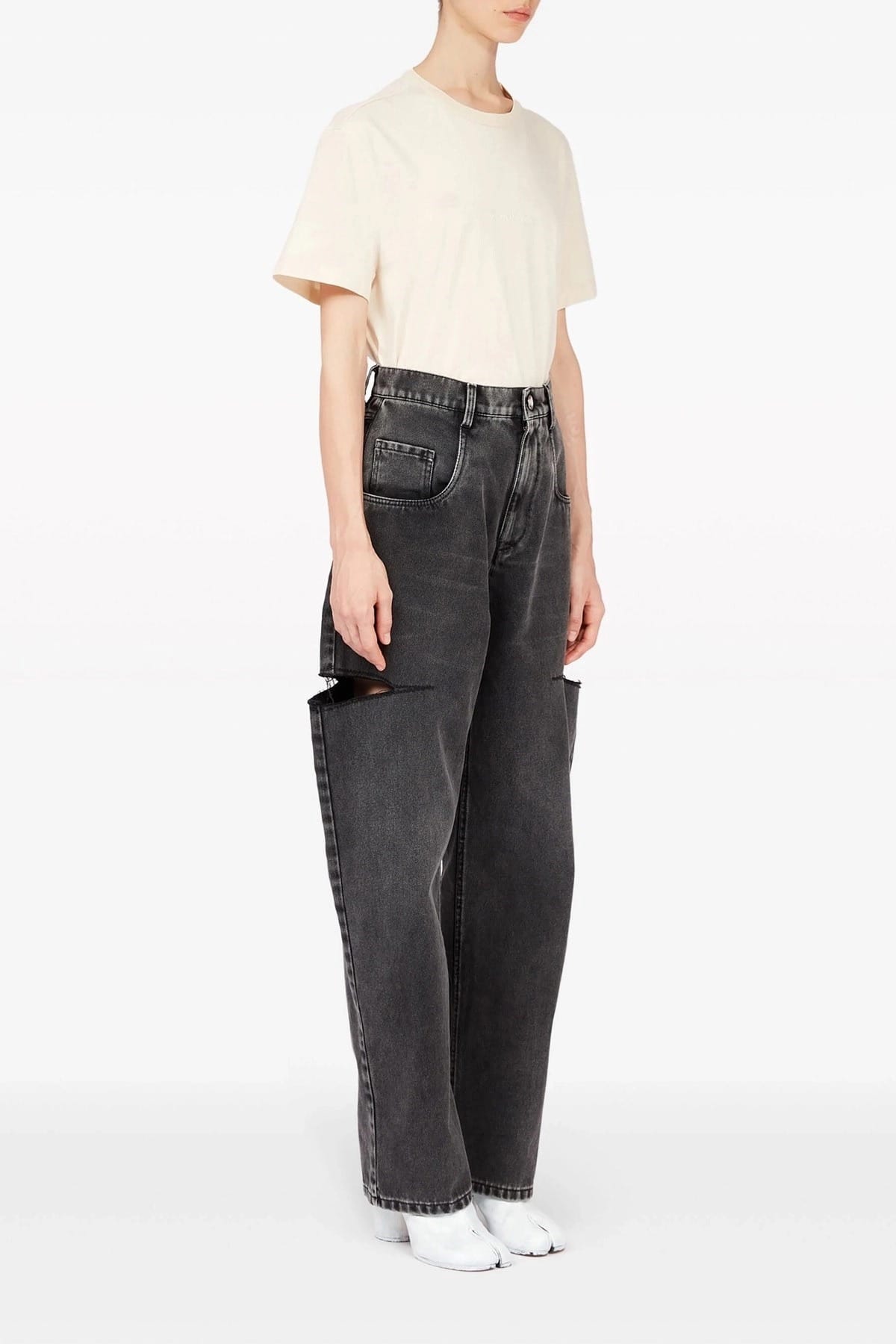 Maison Margiela Jean à découpes - alternate view