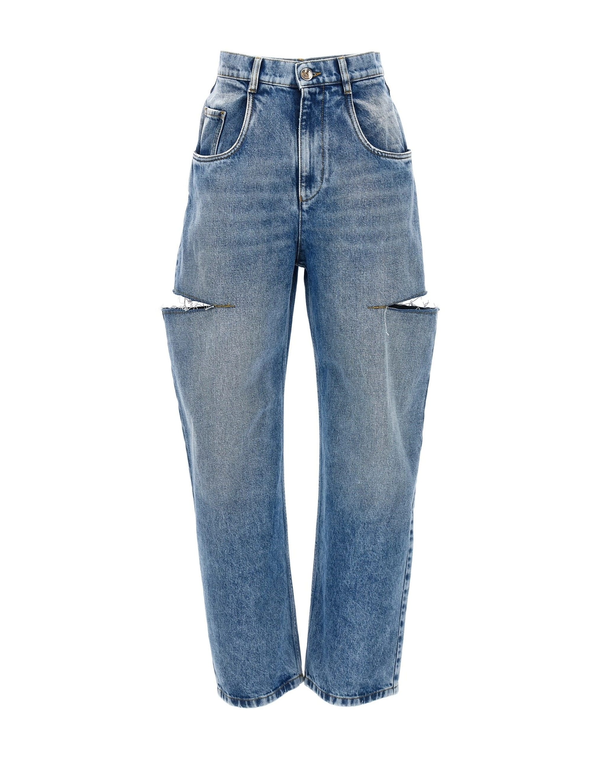 Maison Margiela カットアウトストレートレッグジーンズ | Sendegaro JP