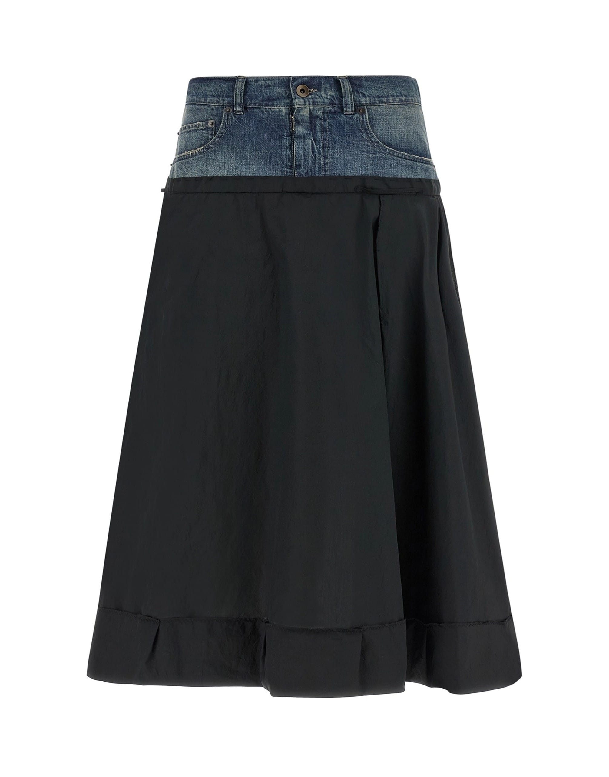 Maison Margiela Maison Margiela Denim Insert Skirt