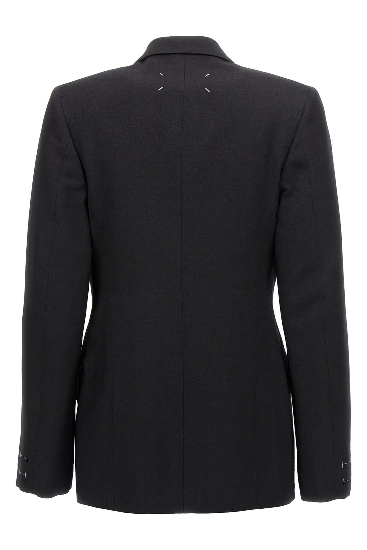 Maison Margiela Maison Margiela Double-Breasted Wool Blazer