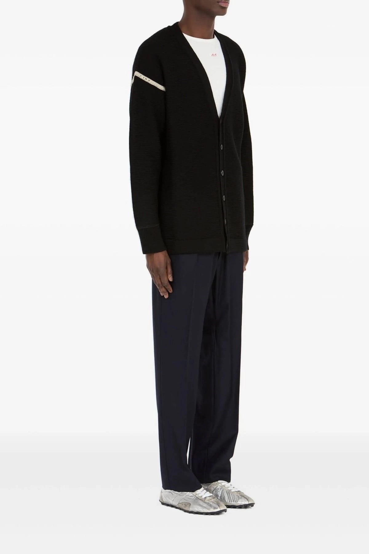 Maison Margiela Elbow Patch Cardigan - alternate view