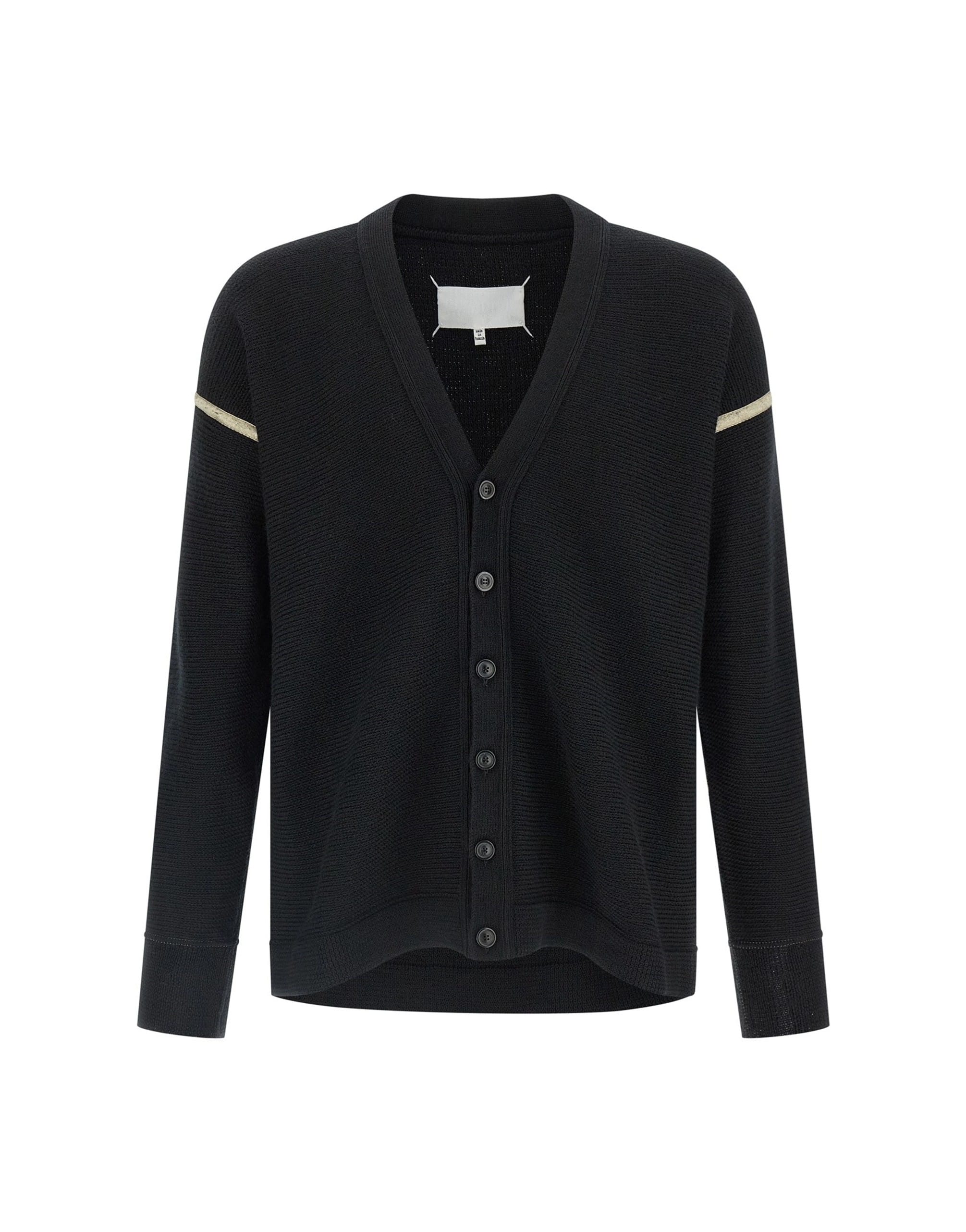 Maison Margiela Maison Margiela Elbow Patch Cardigan