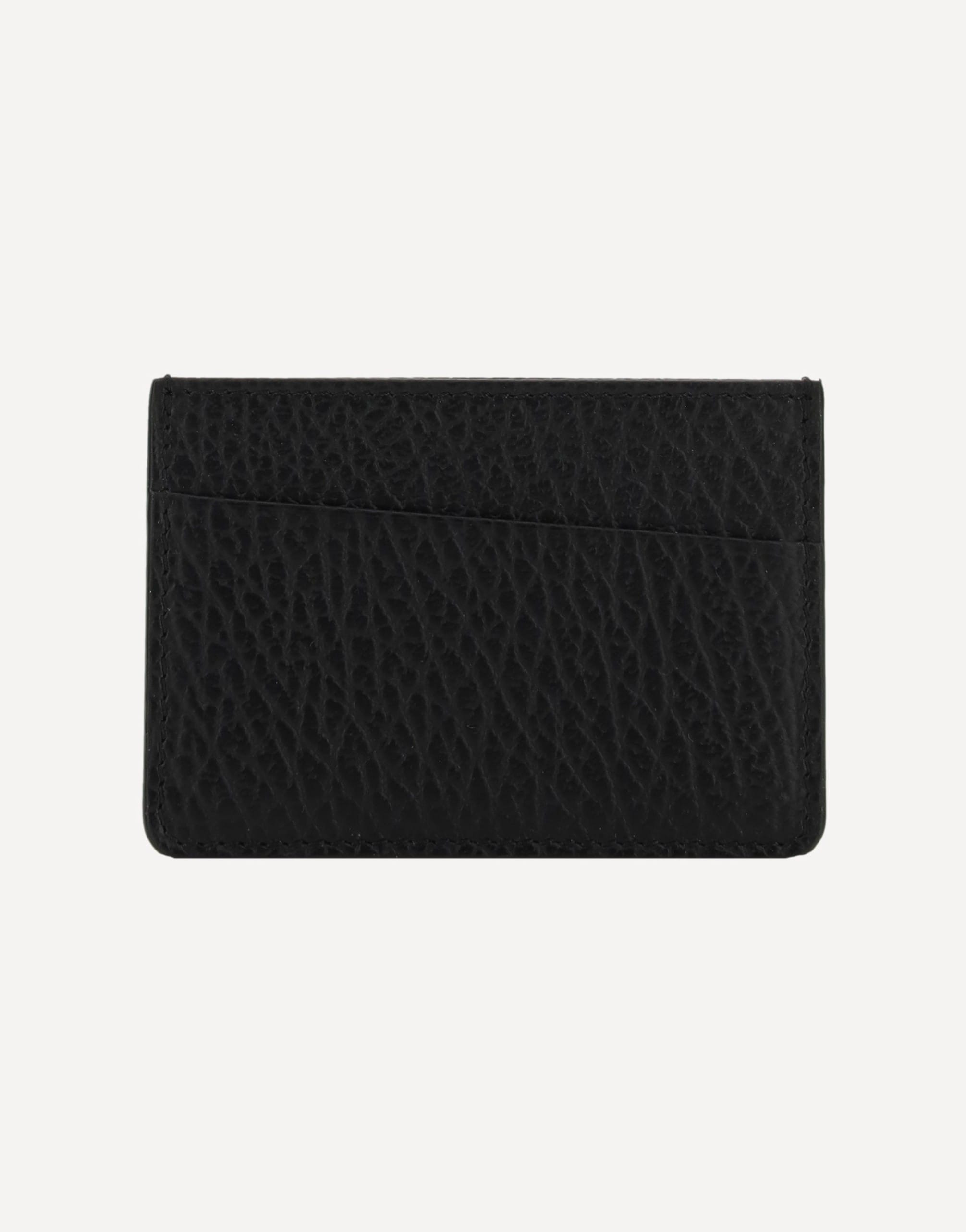Maison Margiela Leather Card Holder With Stitching