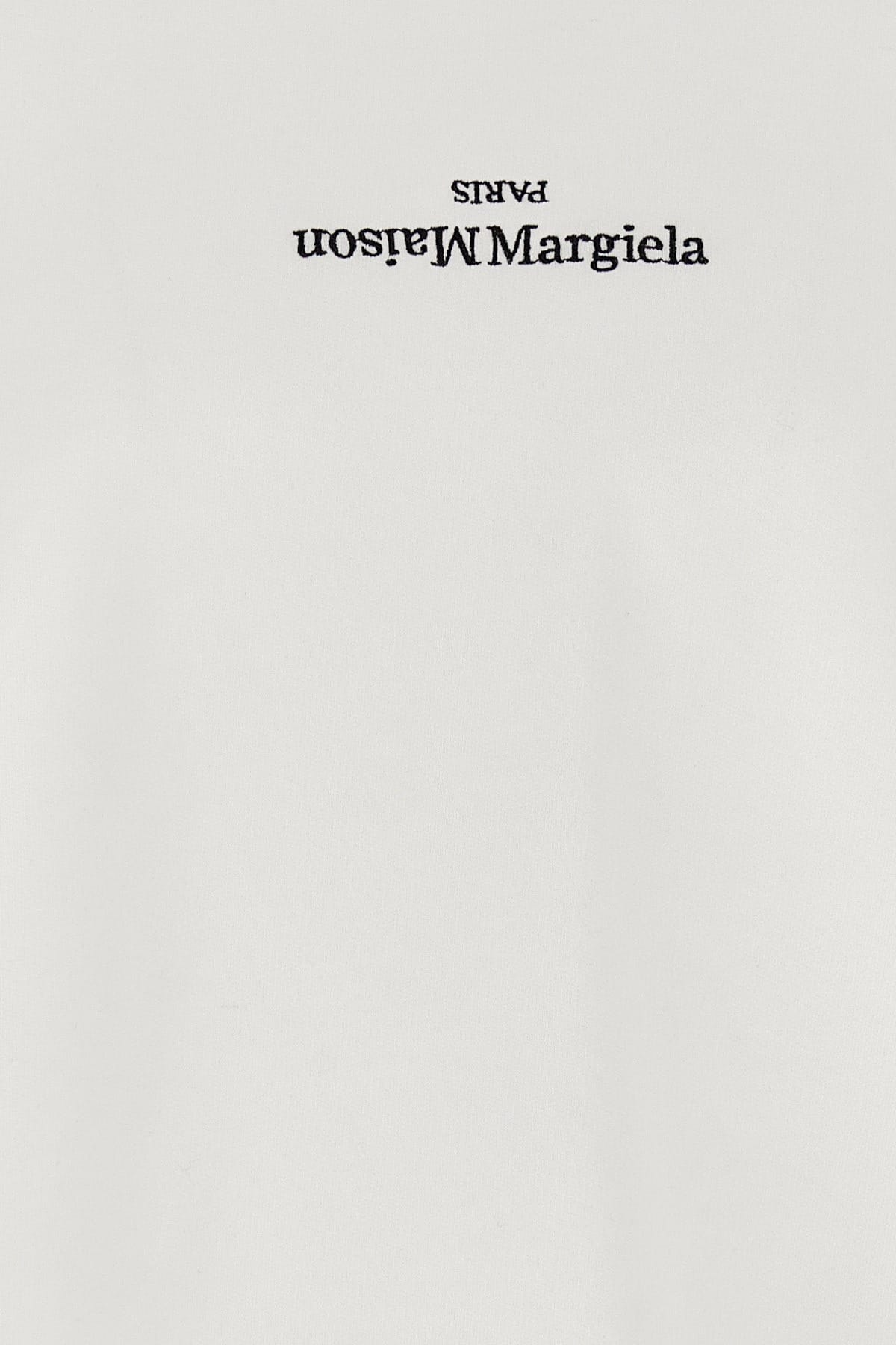 Maison Margiela Maison Margiela Logo Embroidered Hoodie