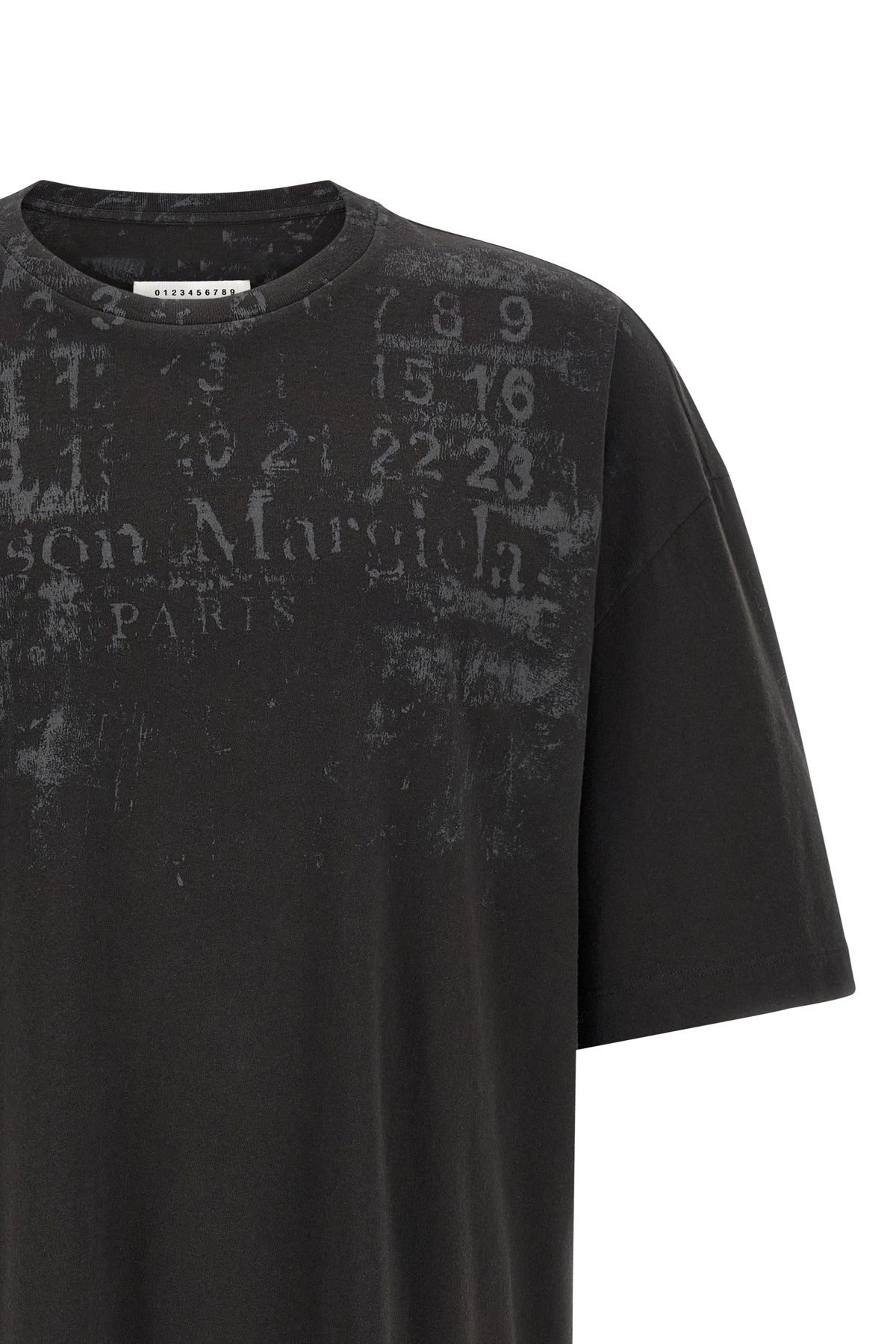 Maison Margiela 数字プリント Tシャツ Maison Margiela ナンバープリント Tシャツ | Sendegaro JP