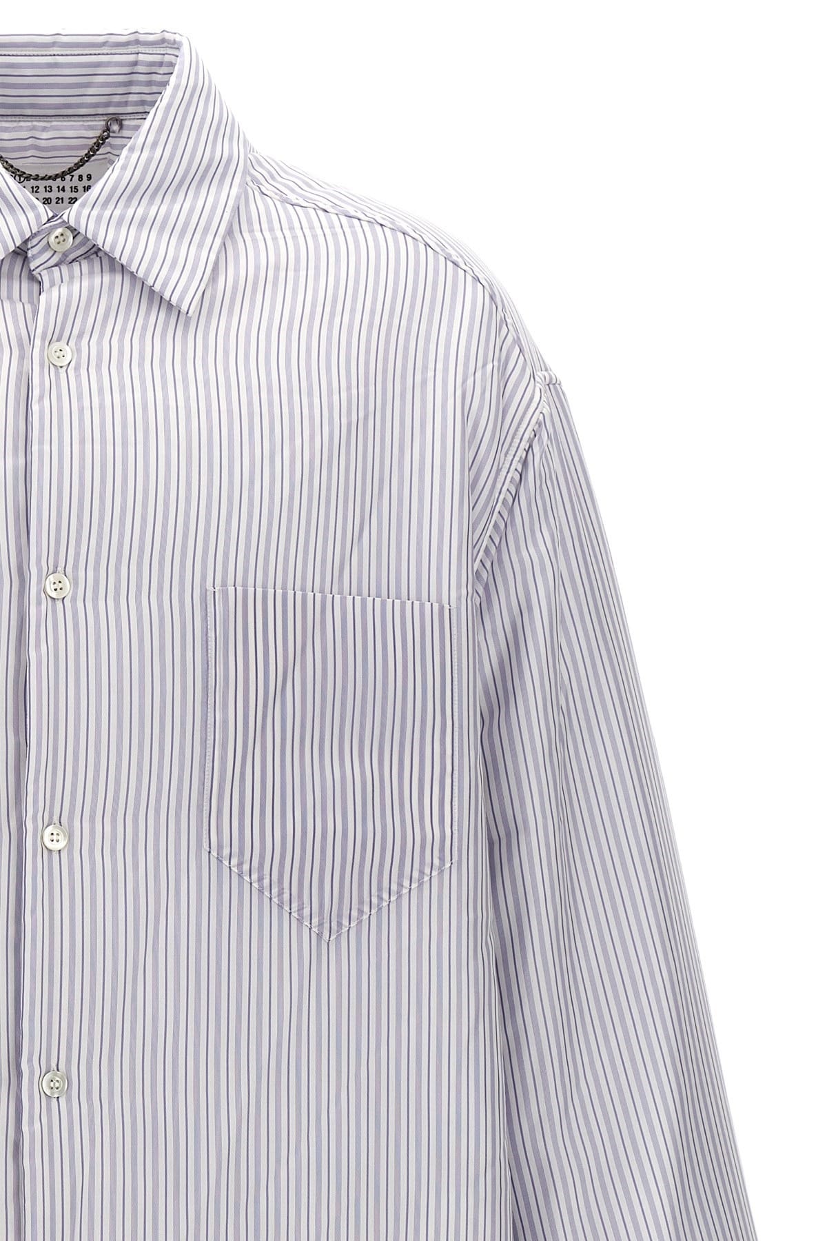 Maison Margiela Maison Margiela Padded Striped Shirt Jacket