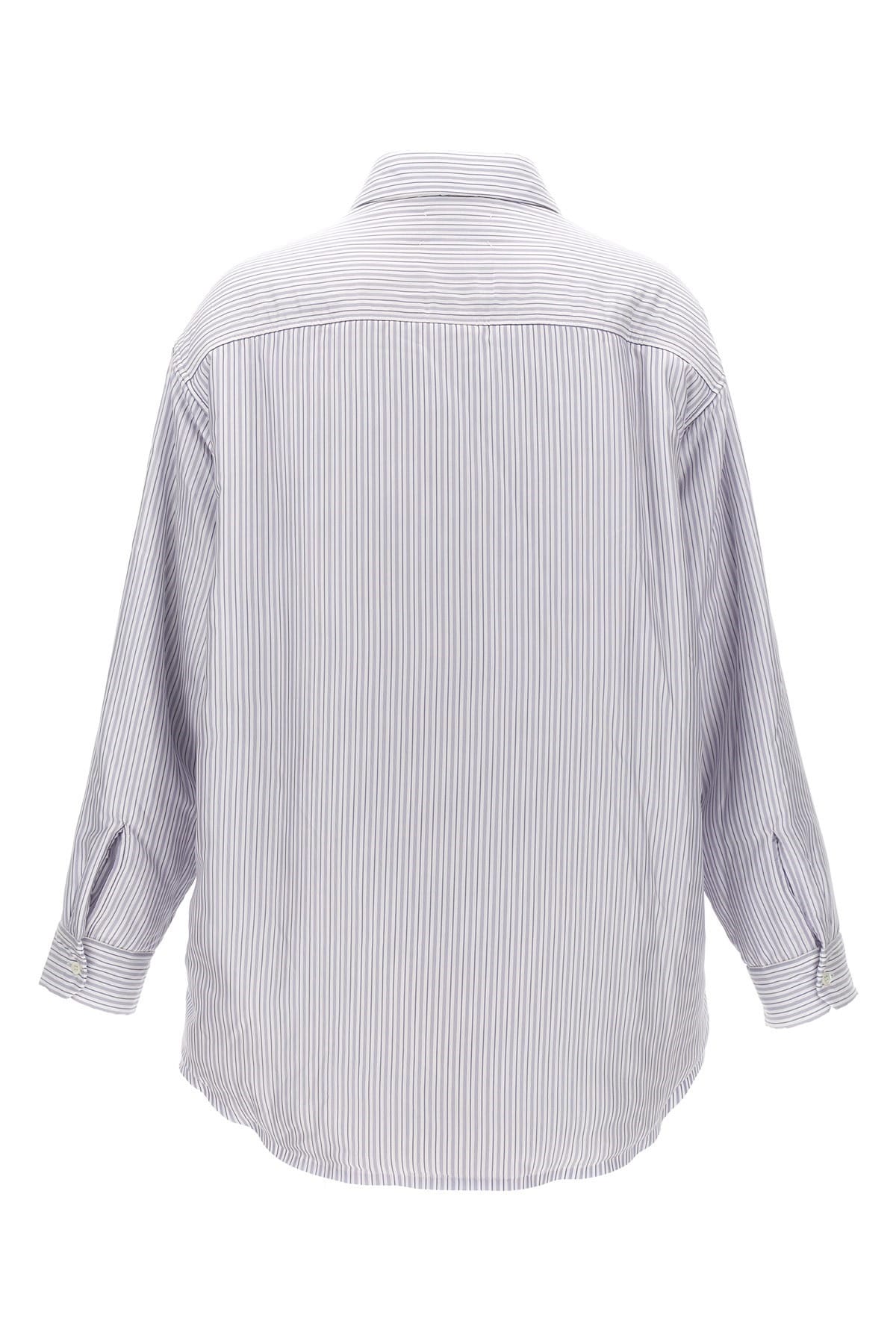Maison Margiela Maison Margiela Padded Striped Shirt Jacket