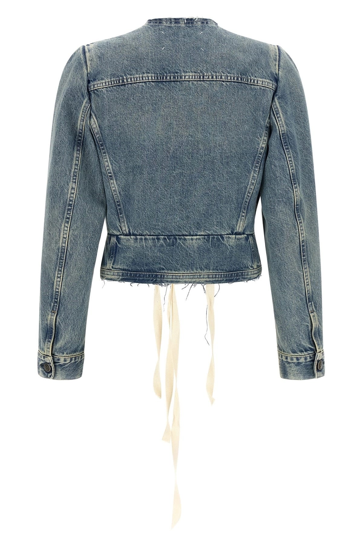 Maison Margiela Maison Margiela Raw Cut Hem Denim Jacket