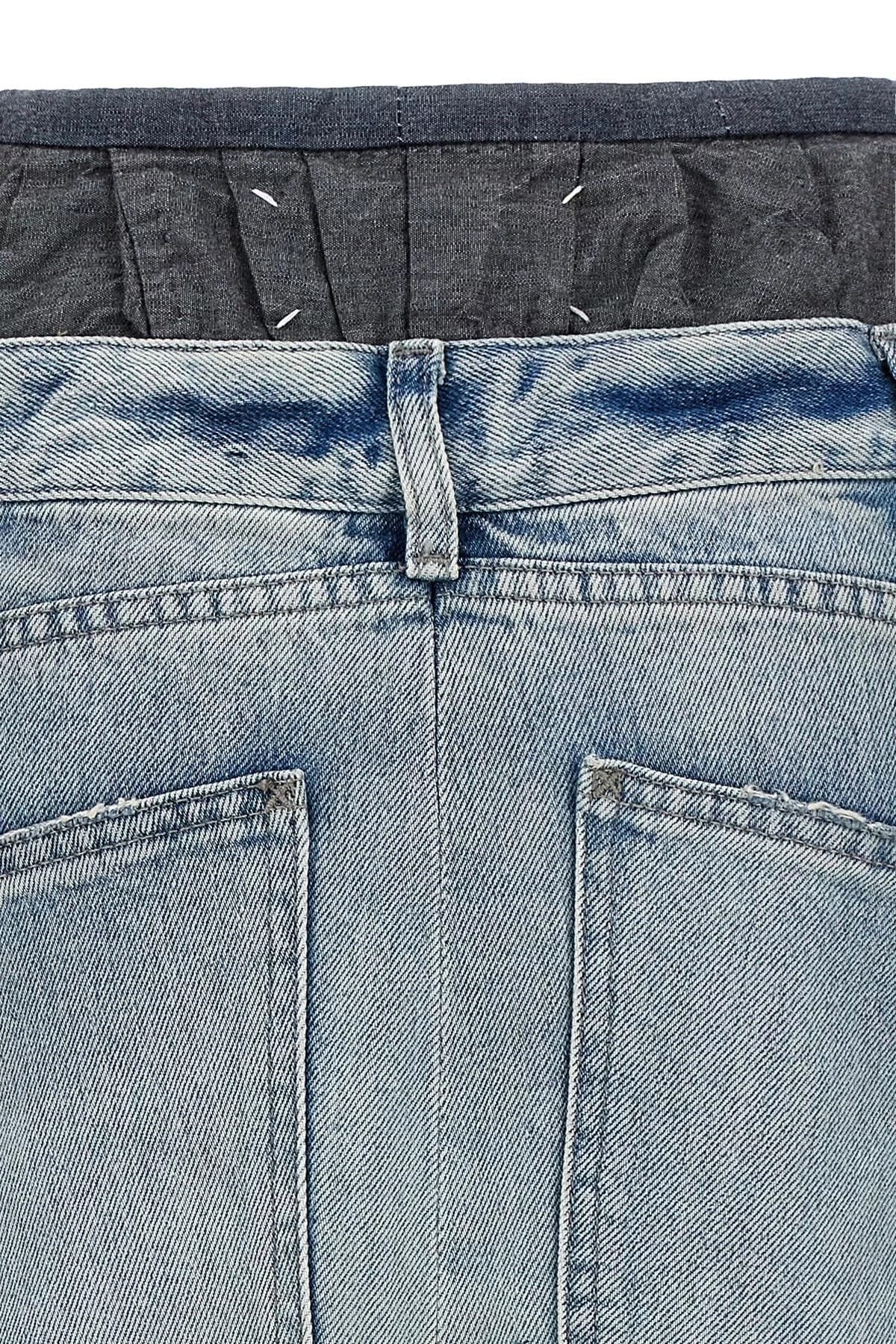 Maison Margiela Maison Margiela Slits Denim Skirt