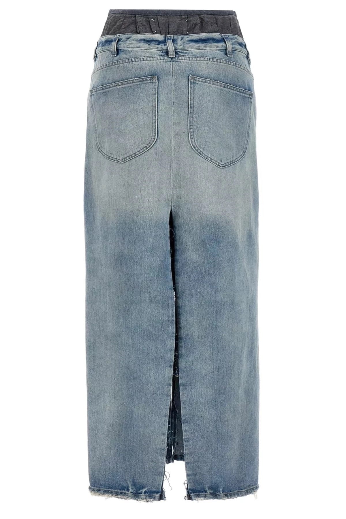Maison Margiela Maison Margiela Slits Denim Skirt