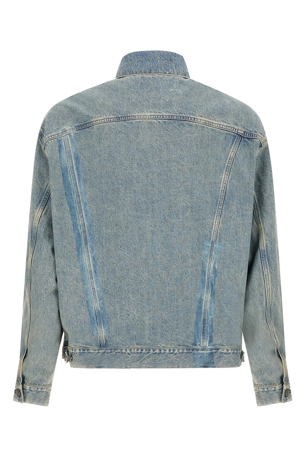 Maison Margiela ストーンウォッシュ加工テープデニムジャケット