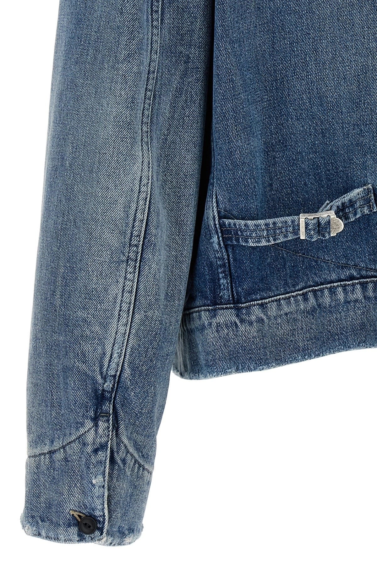 Maison Margiela Maison Margiela Stonewashed Corduroy Collar Denim Jacket