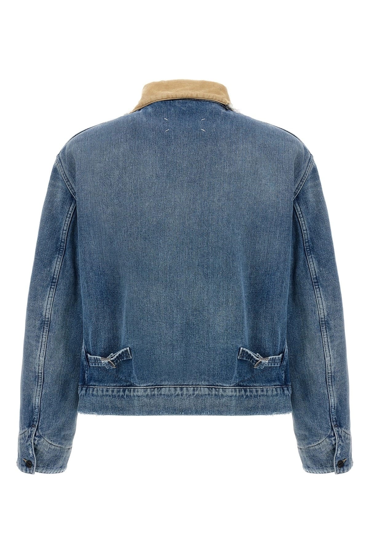 Maison Margiela Maison Margiela Stonewashed Corduroy Collar Denim Jacket