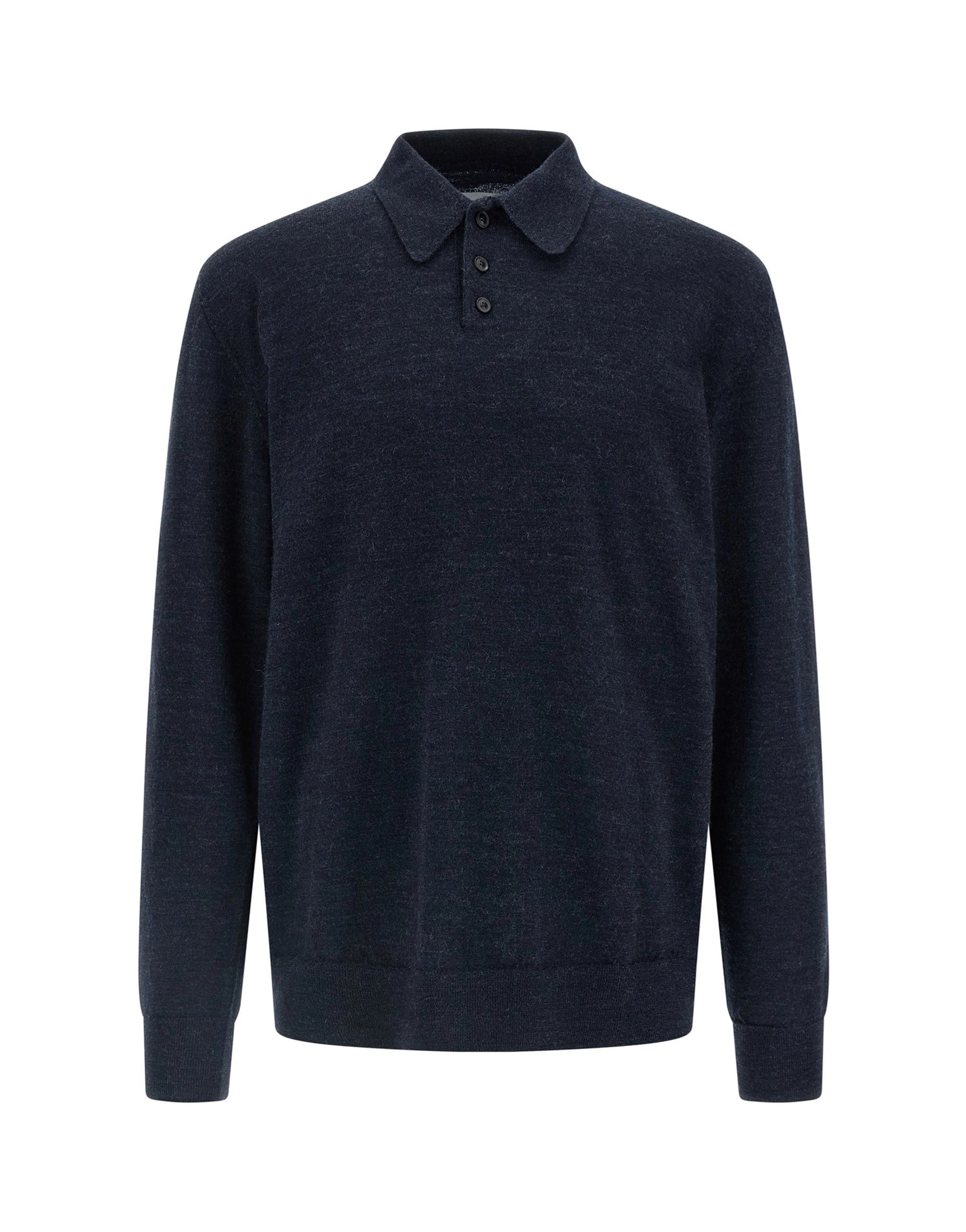 Maison Margiela Maison Margiela Suede Patch Polo Shirt
