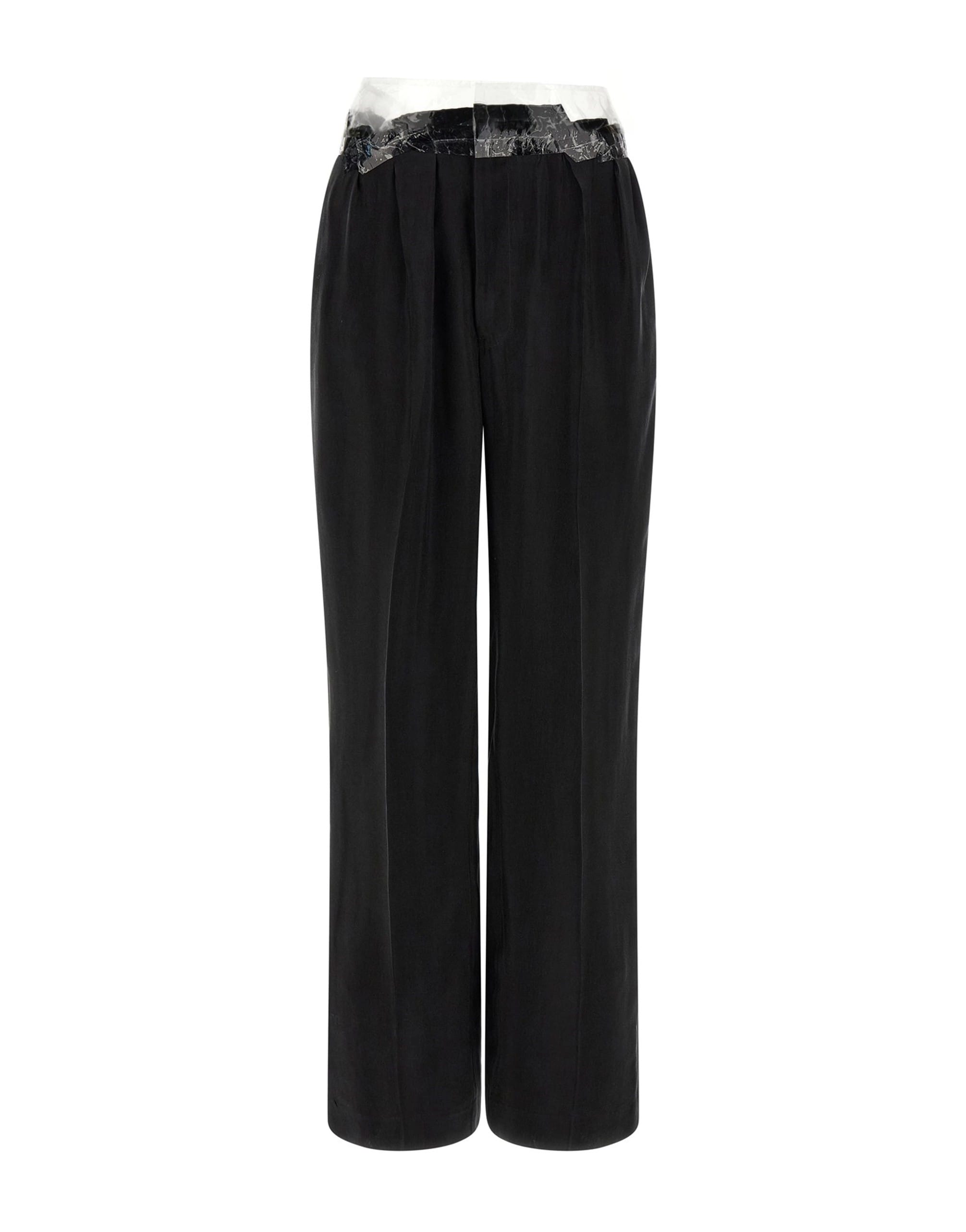 Maison Margiela Maison Margiela Taped Fluid Cupro Pants