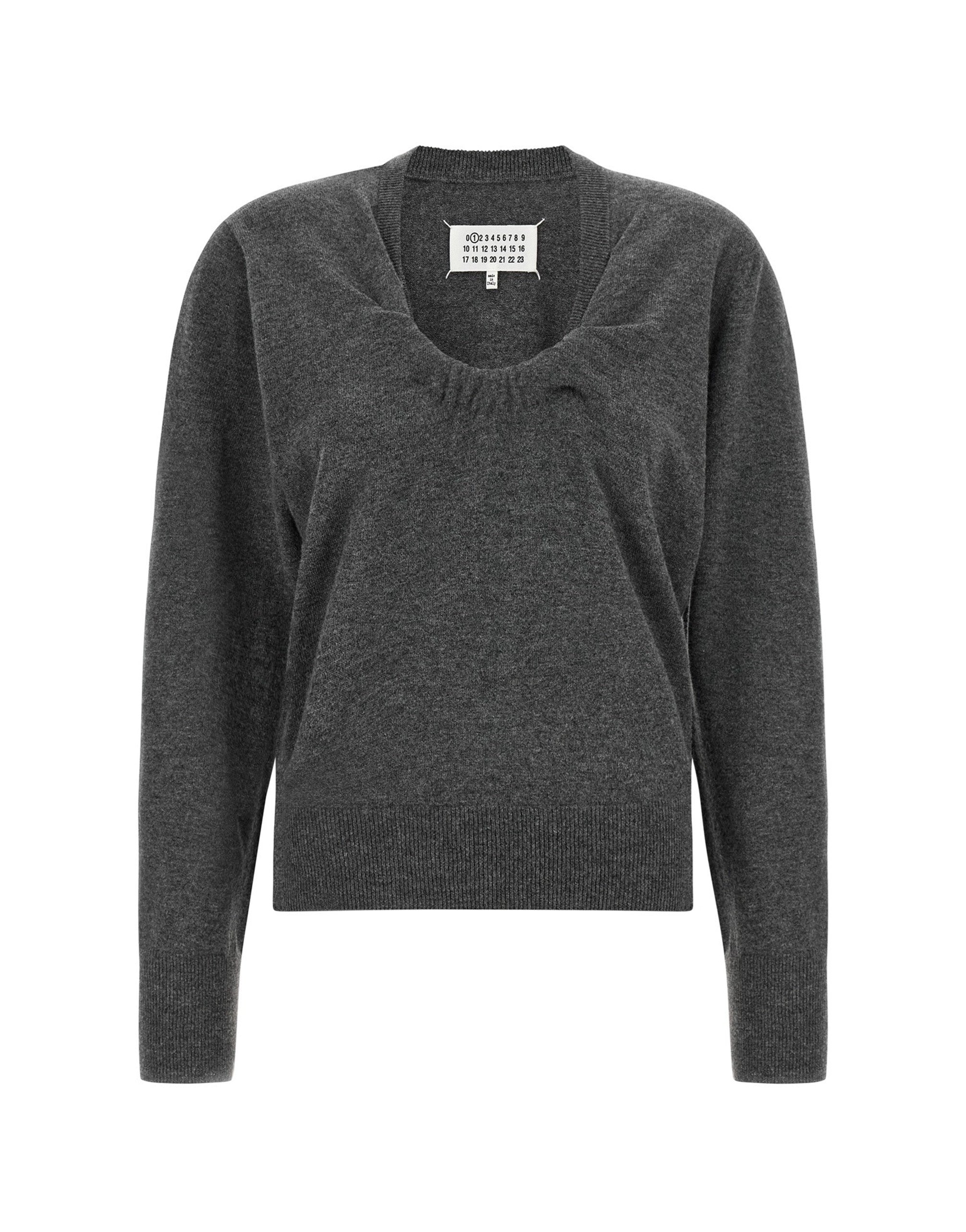 Maison Margiela Twist Virgin Wool Sweater