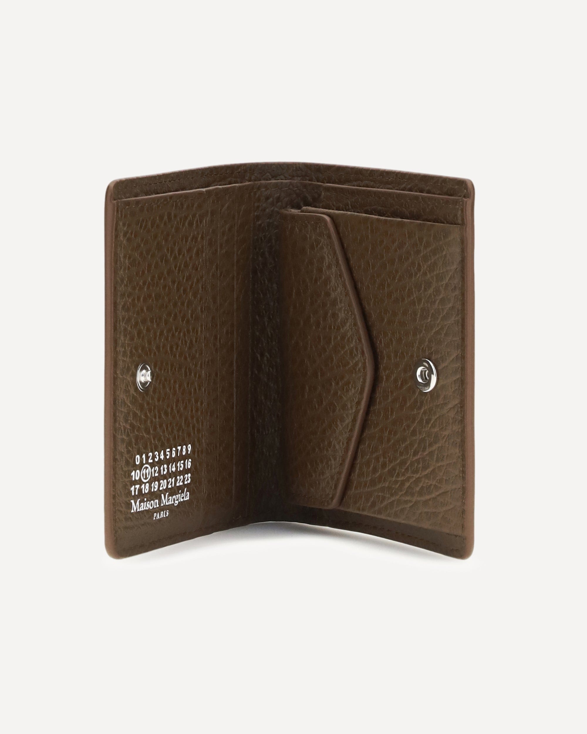 Maison Margiela スナップボタン ウォレット Maison Margiela レザーウォレット スナップボタン留め | Sendegaro JP