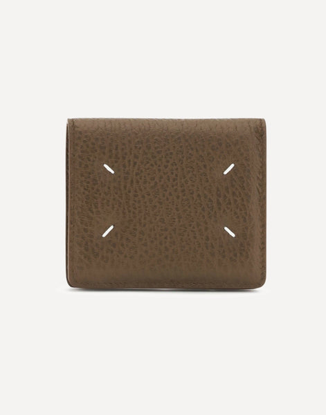 Maison Margiela レザースナップボタンウォレット Maison Margiela Leather Wallet Snap-Button Closure | Sendegaro