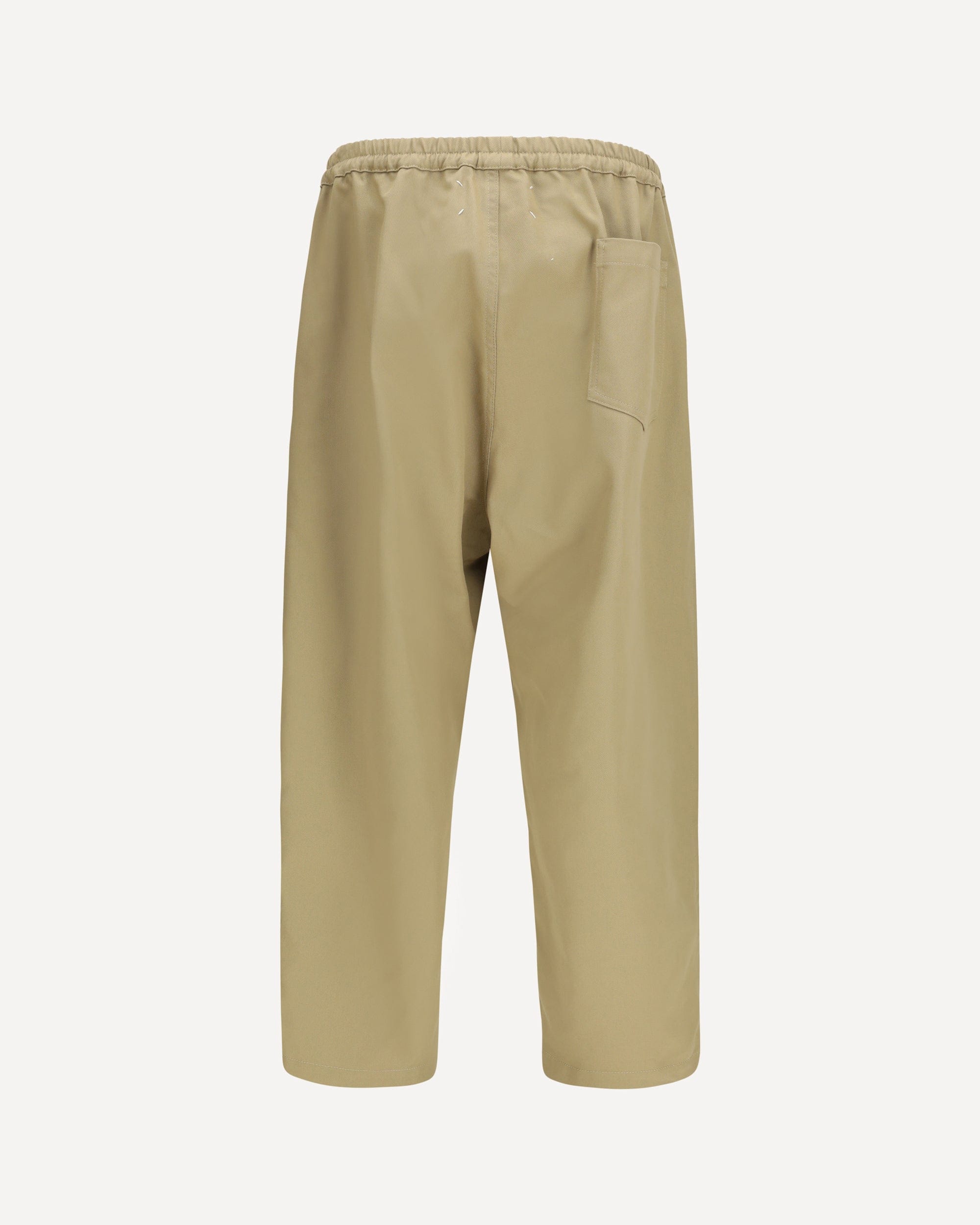 Wide-Leg Cotton-Blend Pants - alternate view