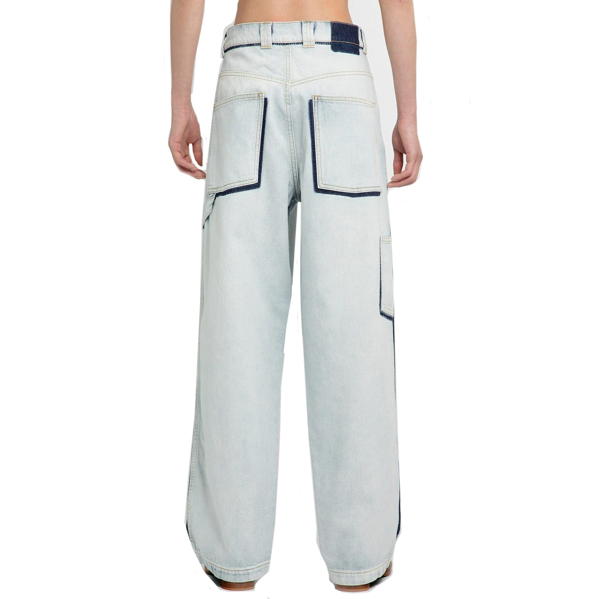 Maison Margiela Wide Leg Denim Jeans | Sendegaro