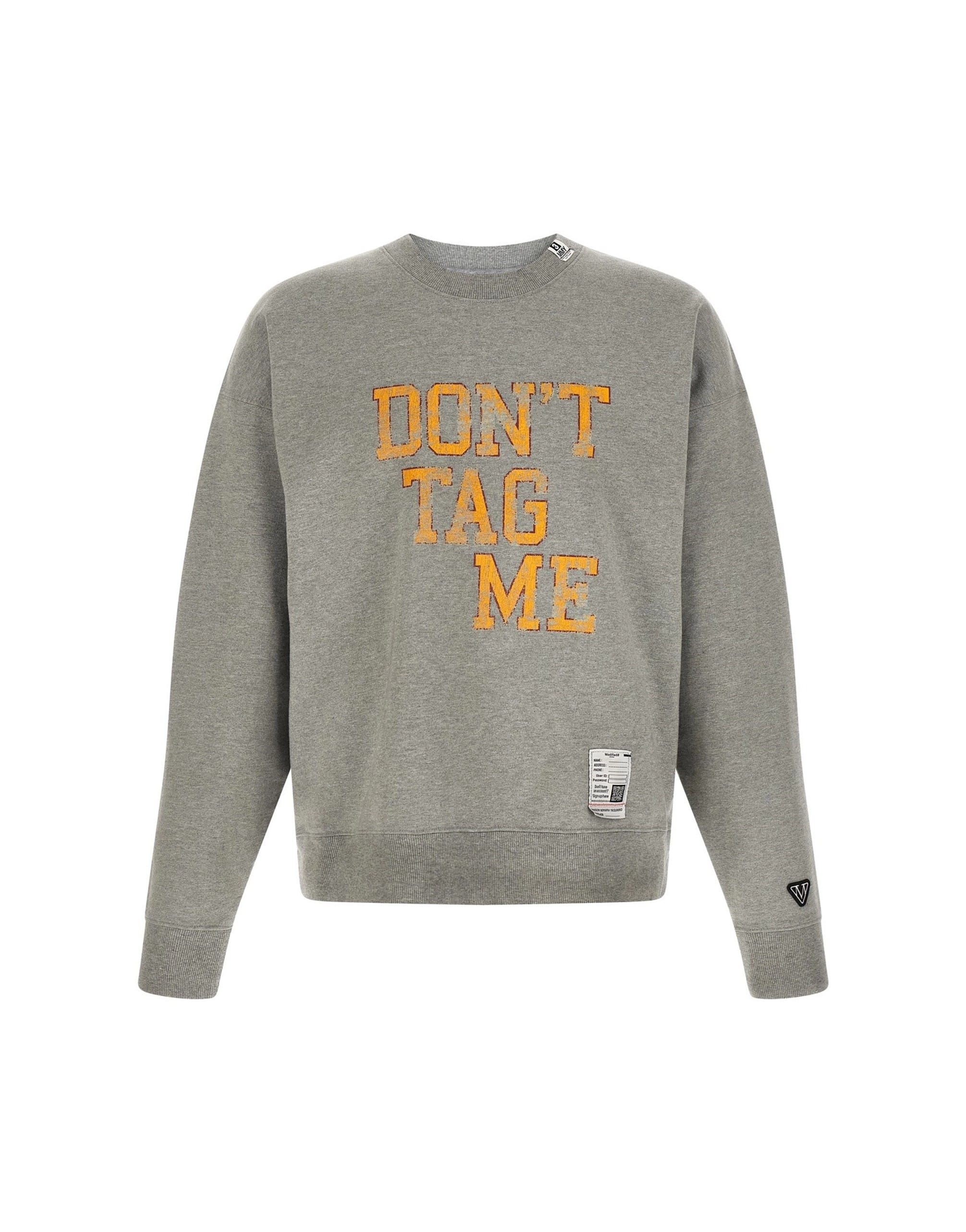 Maison Mihara Yasuhiro Maison Mihara Yasuhiro Don'T Tag Me Sweatshirt