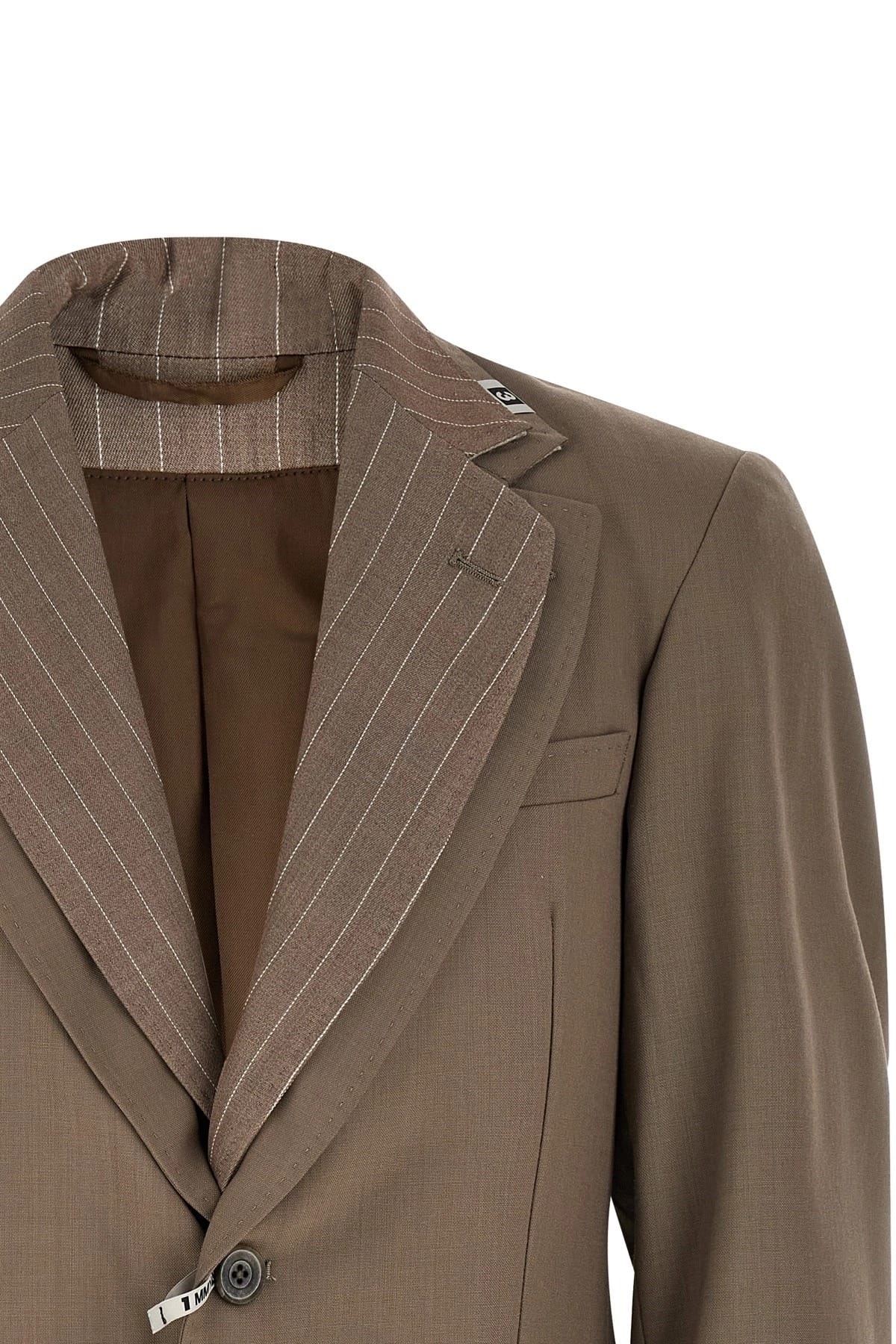 Maison Mihara Yasuhiro Maison Mihara Yasuhiro Double Layer Lapel Blazer Jacket