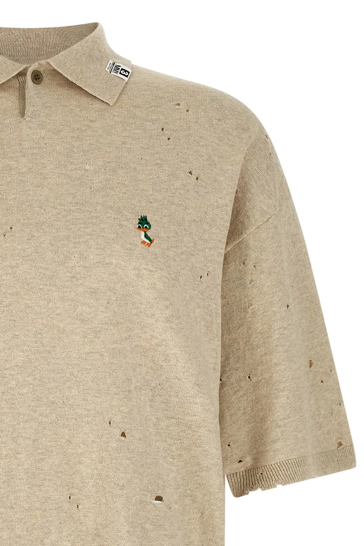 Maison Mihara Yasuhiro Maison Mihara Yasuhiro Embroidery Polo Shirt