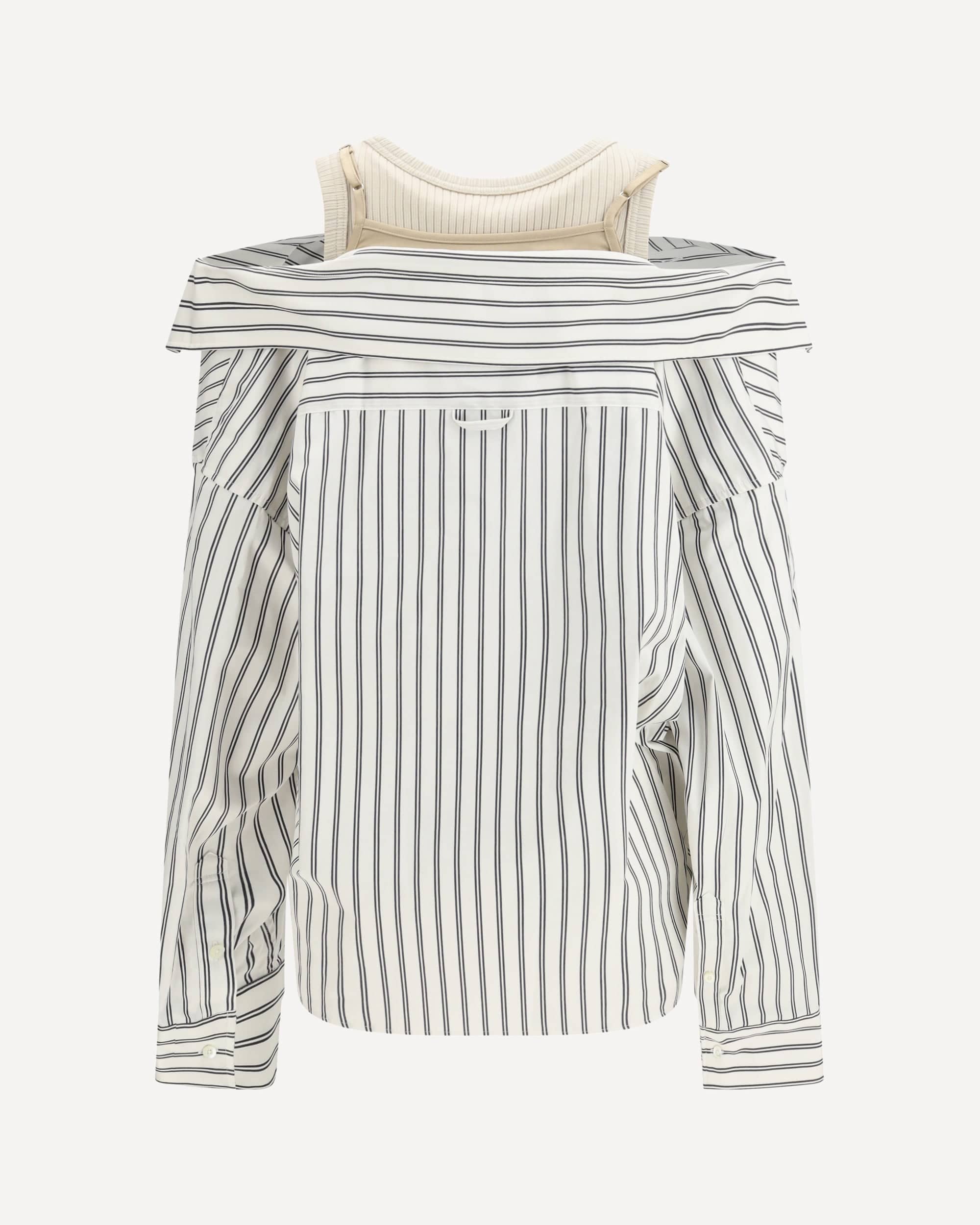 Maison Mihara Yasuhiro Striped Top Shirt