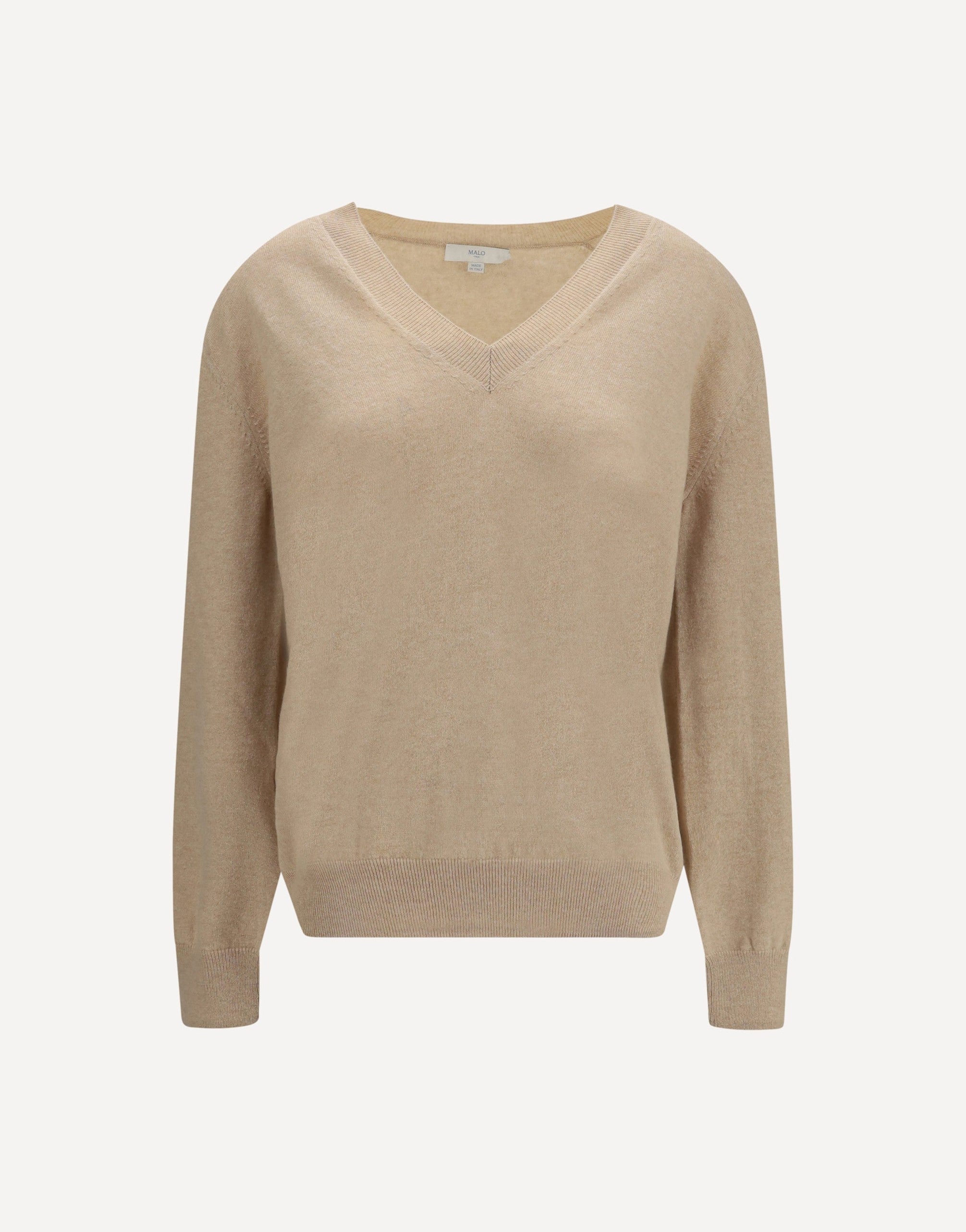 Malo Cashmere V-Neck Sweater